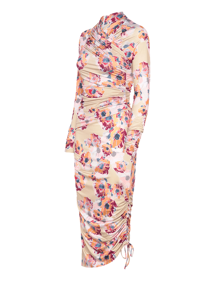 Stella Nova - Printed jersey dress - happy bright flowers - 3