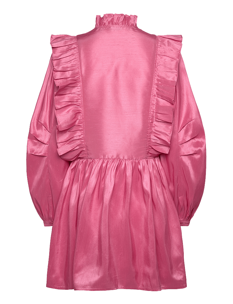 Stella Nova - Short dress with ruffles - festklänningar - pink - 2