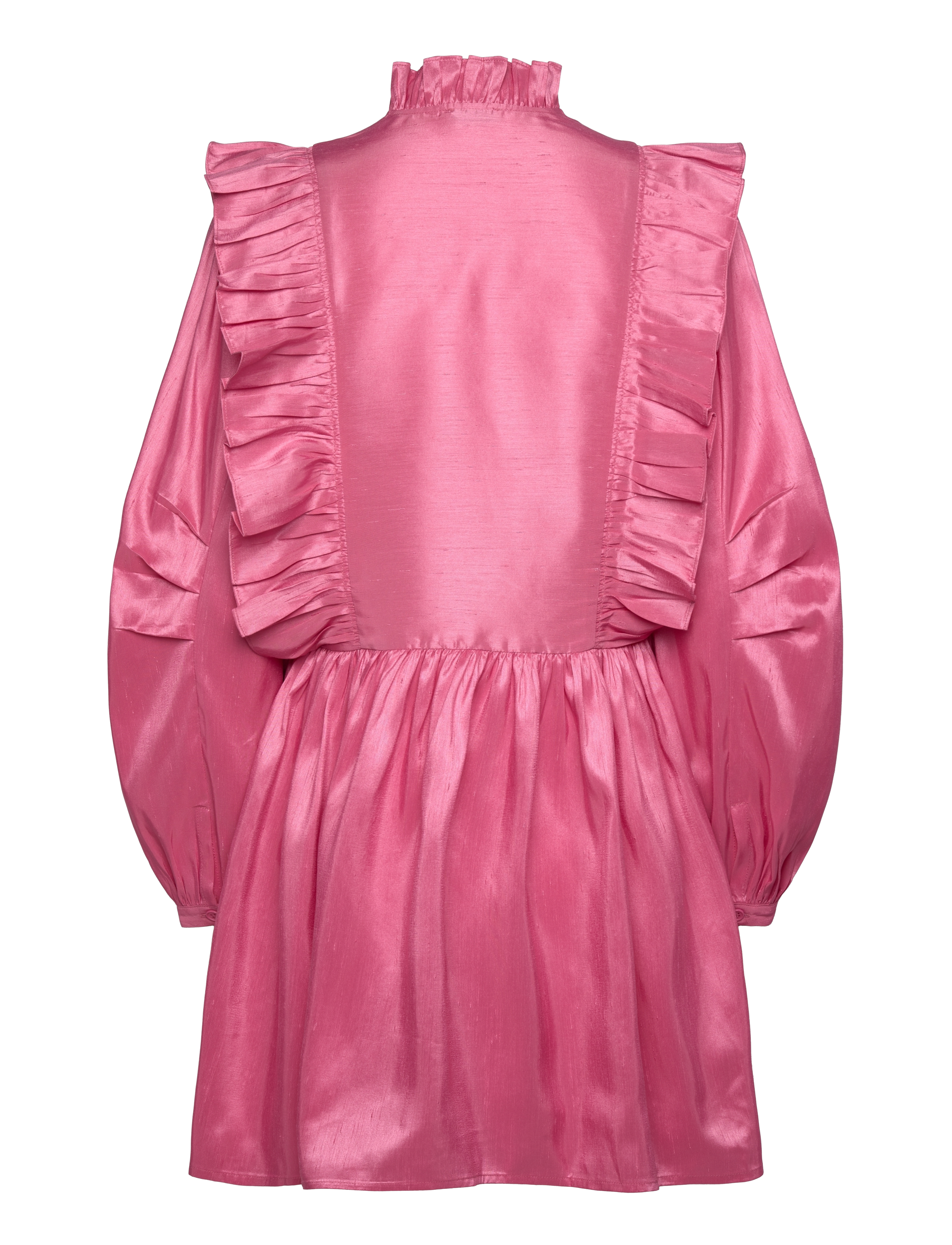 Stella Nova - Short dress with ruffles - festtøj til outletpriser - pink - 2