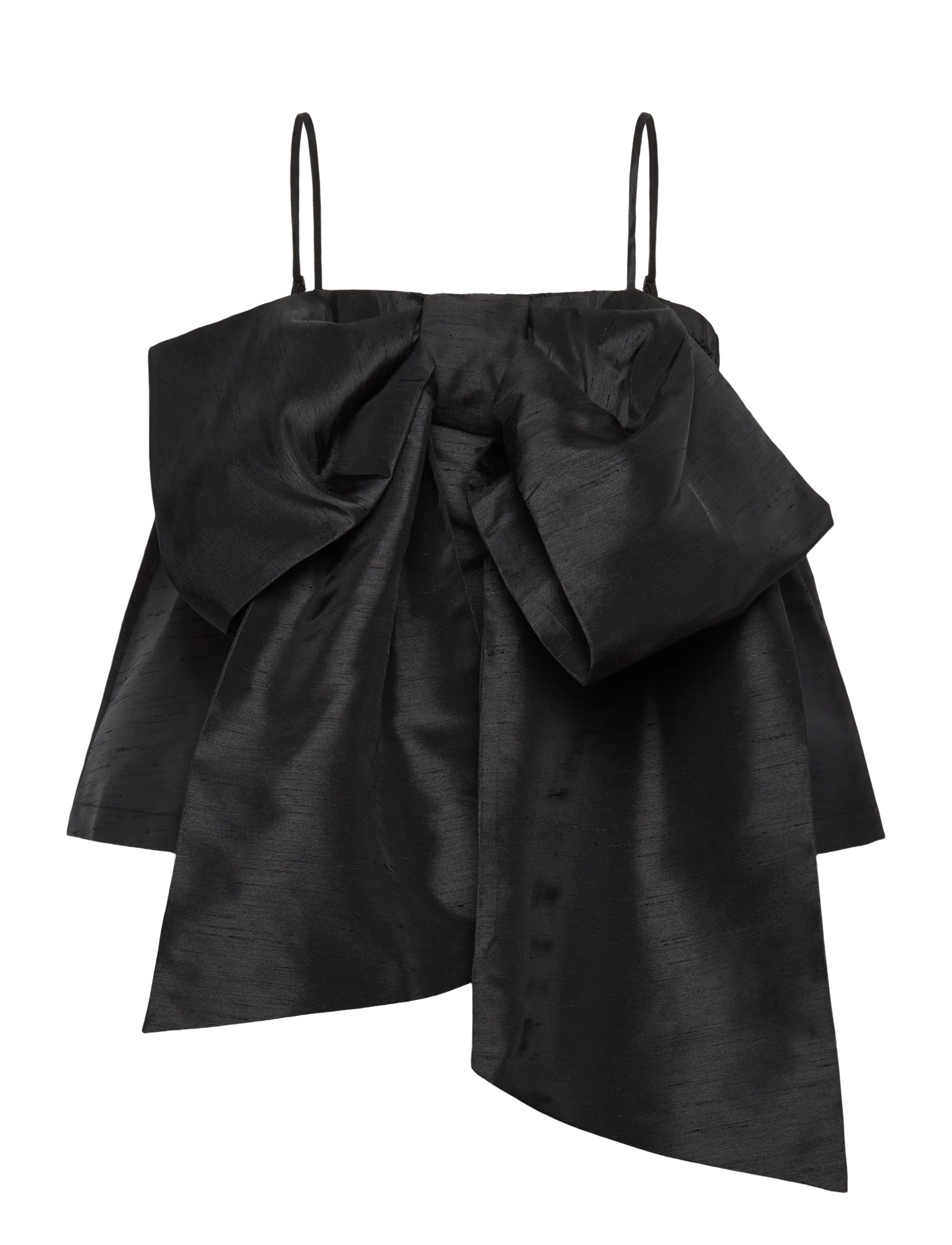 STELLA NOVA Crispy Bow Oberteil Schwarz - 40 - Damen