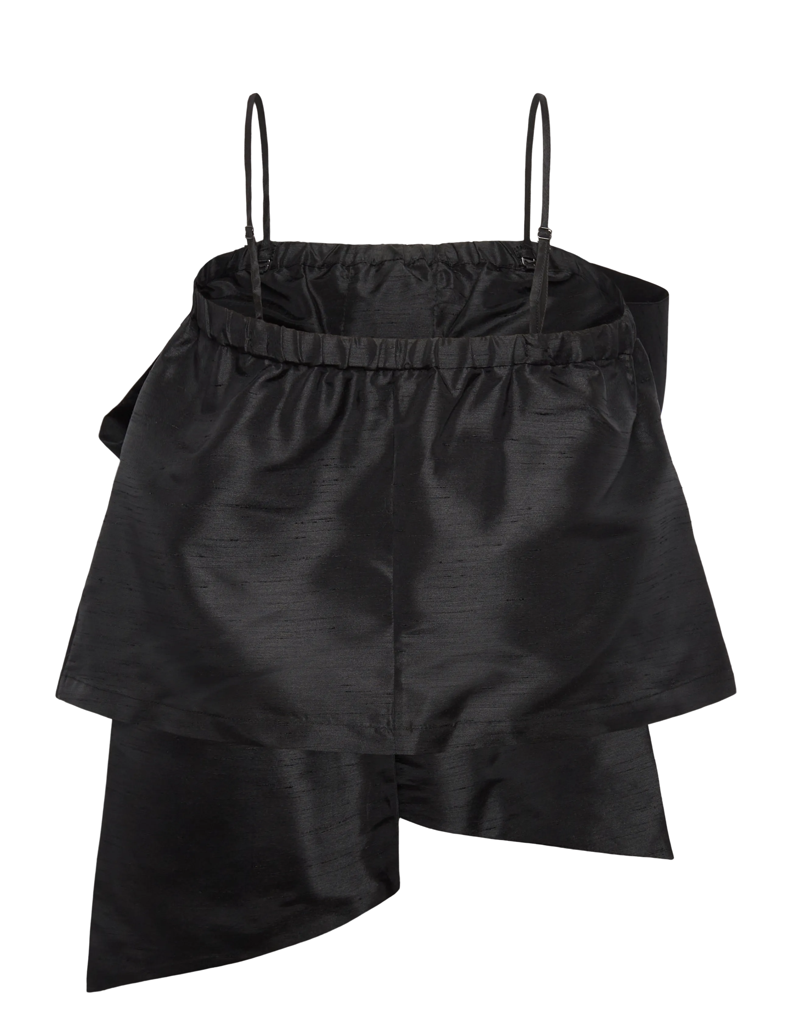 Stella Nova - Crispy Bow Top - sleeveless tops - black - 2