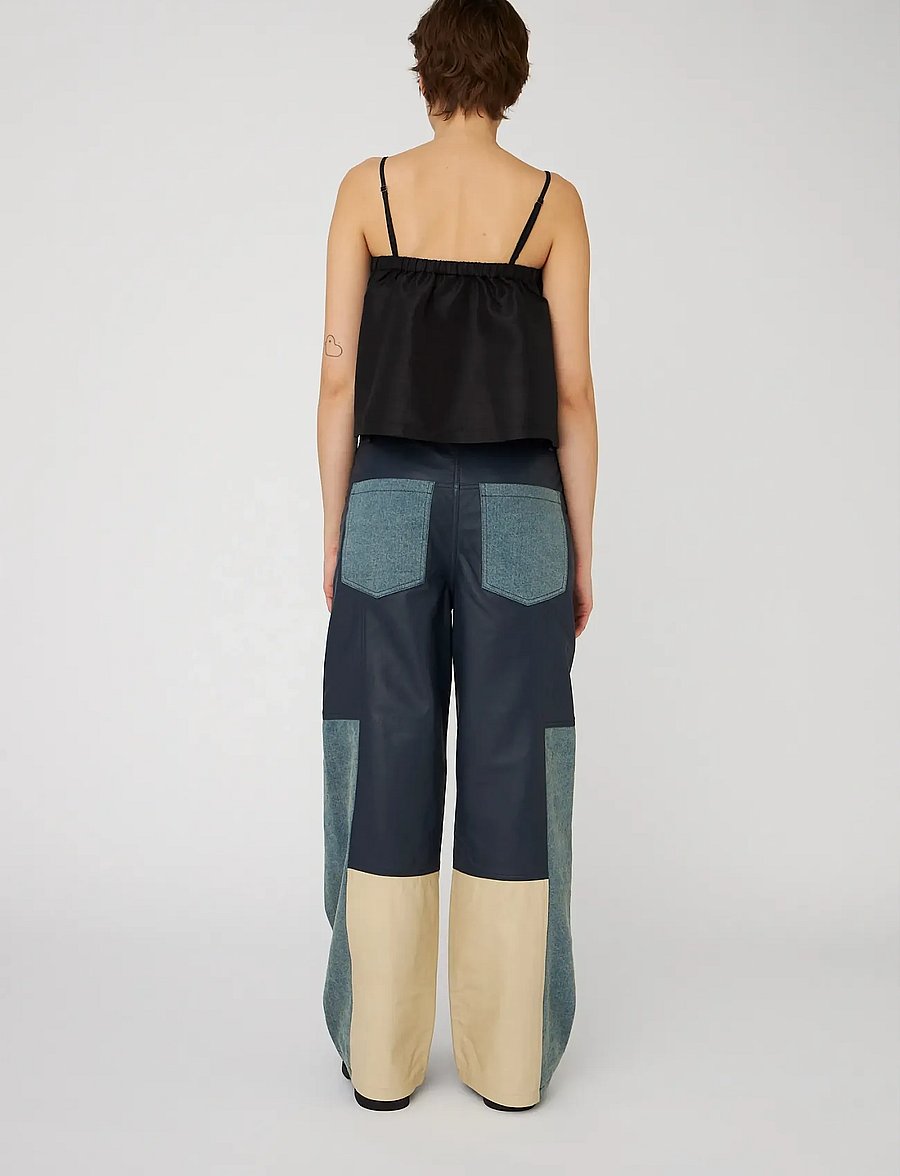 Stella Nova - Crispy Bow Top - Ärmellose tops - black - 4