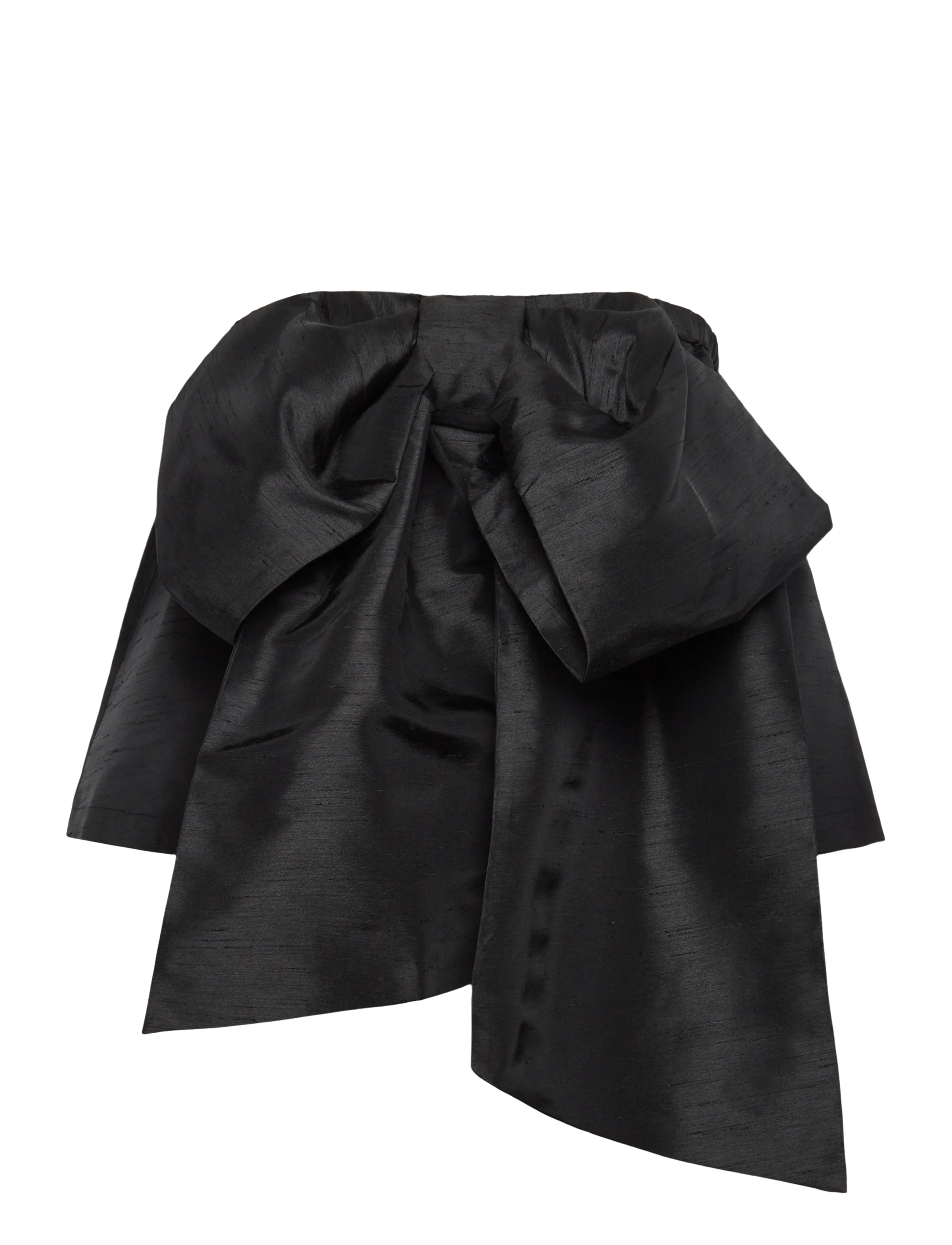 Stella Nova - Crispy Bow Top - juhlatopit - black - 3
