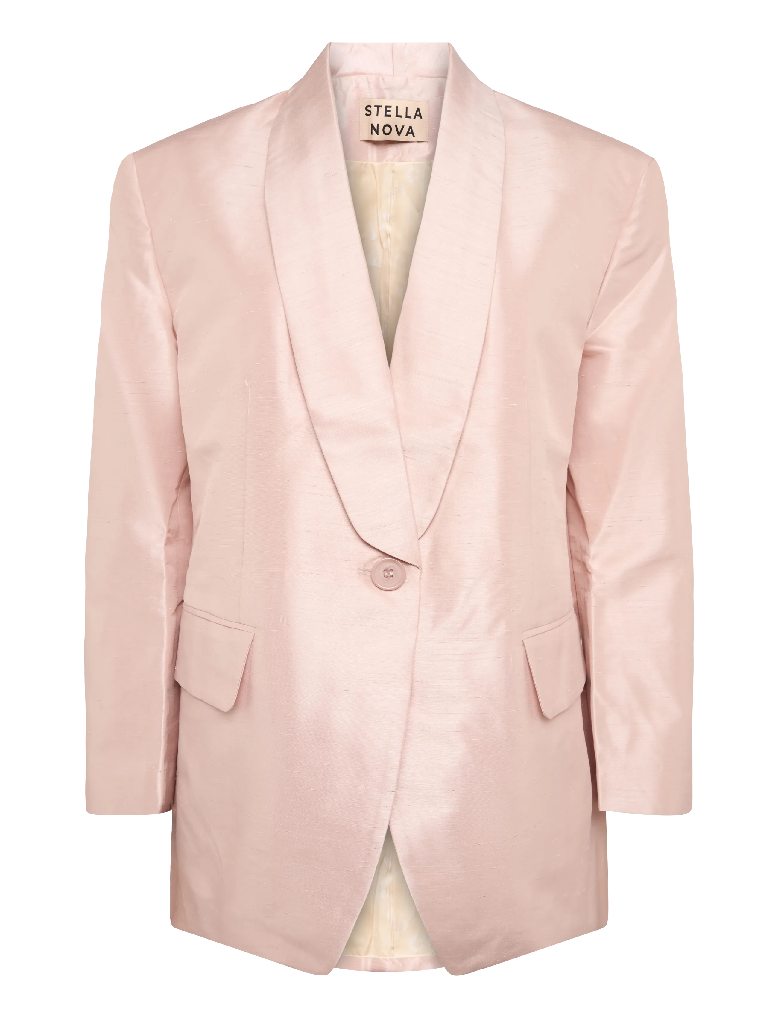 Stella Nova Festive Oversized Blazer - Riided - ROSE DUST / pink/rose