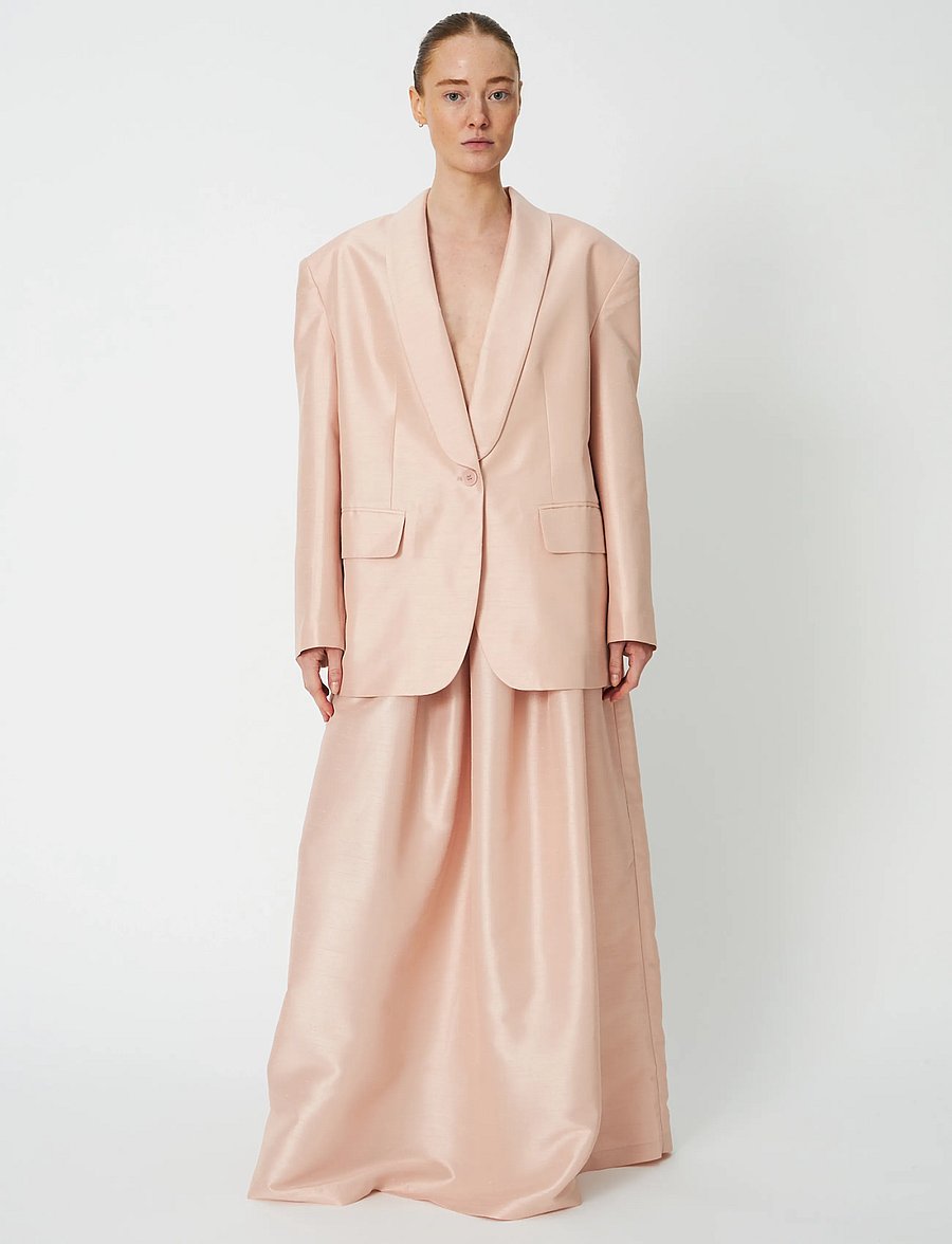 Stella Nova - Festive Oversized Blazer - einreihige blazer - rose dust - 0
