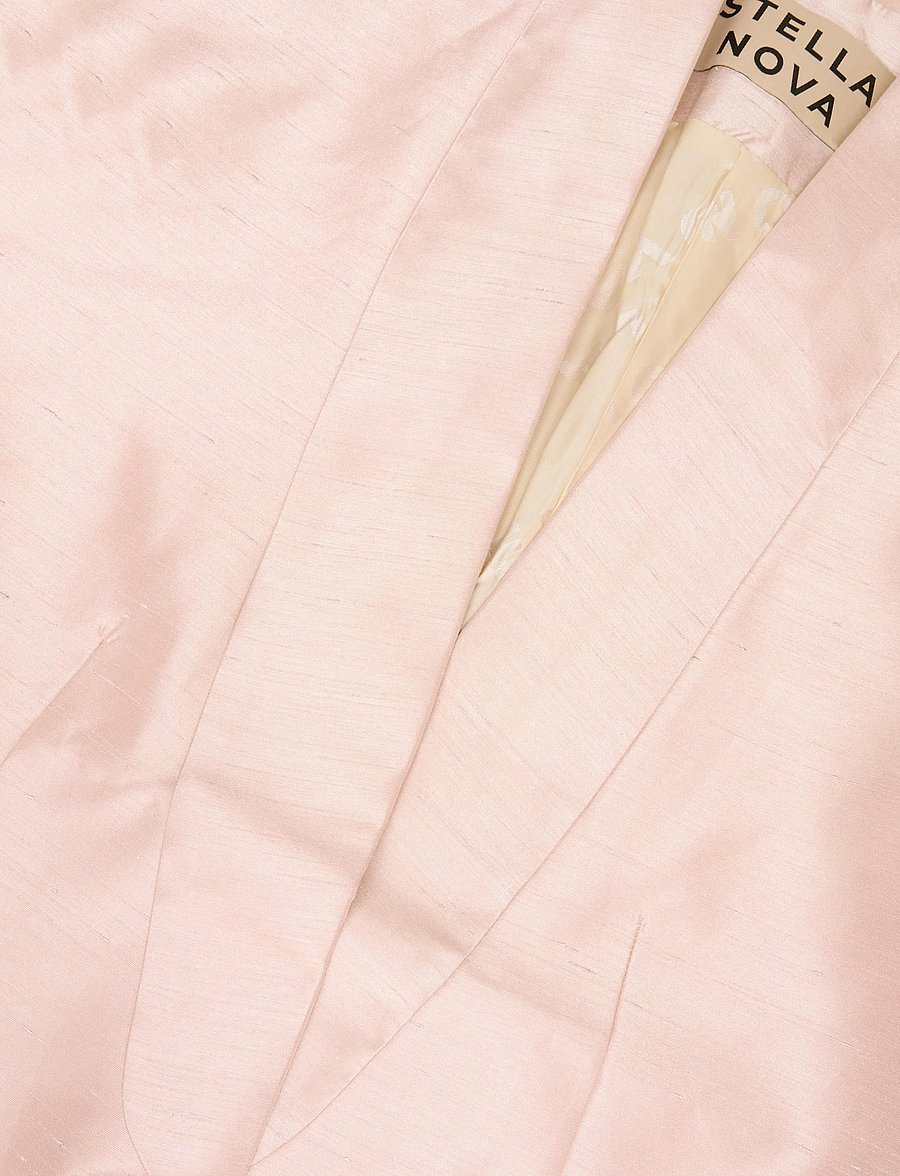 Stella Nova - Festive Oversized Blazer - einreihige blazer - rose dust - 4