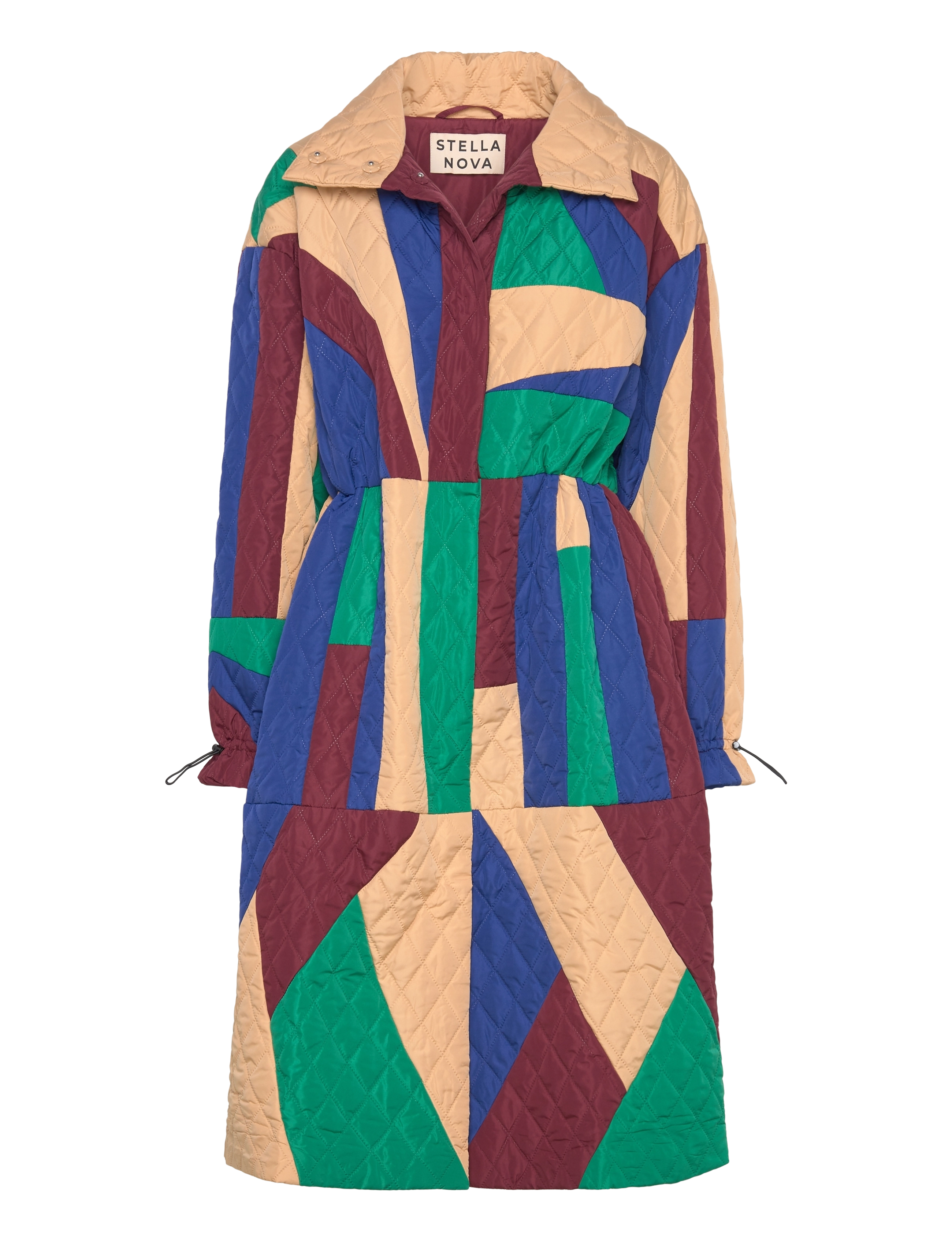 Stella Nova - Patchwork coat - multicolour - 1