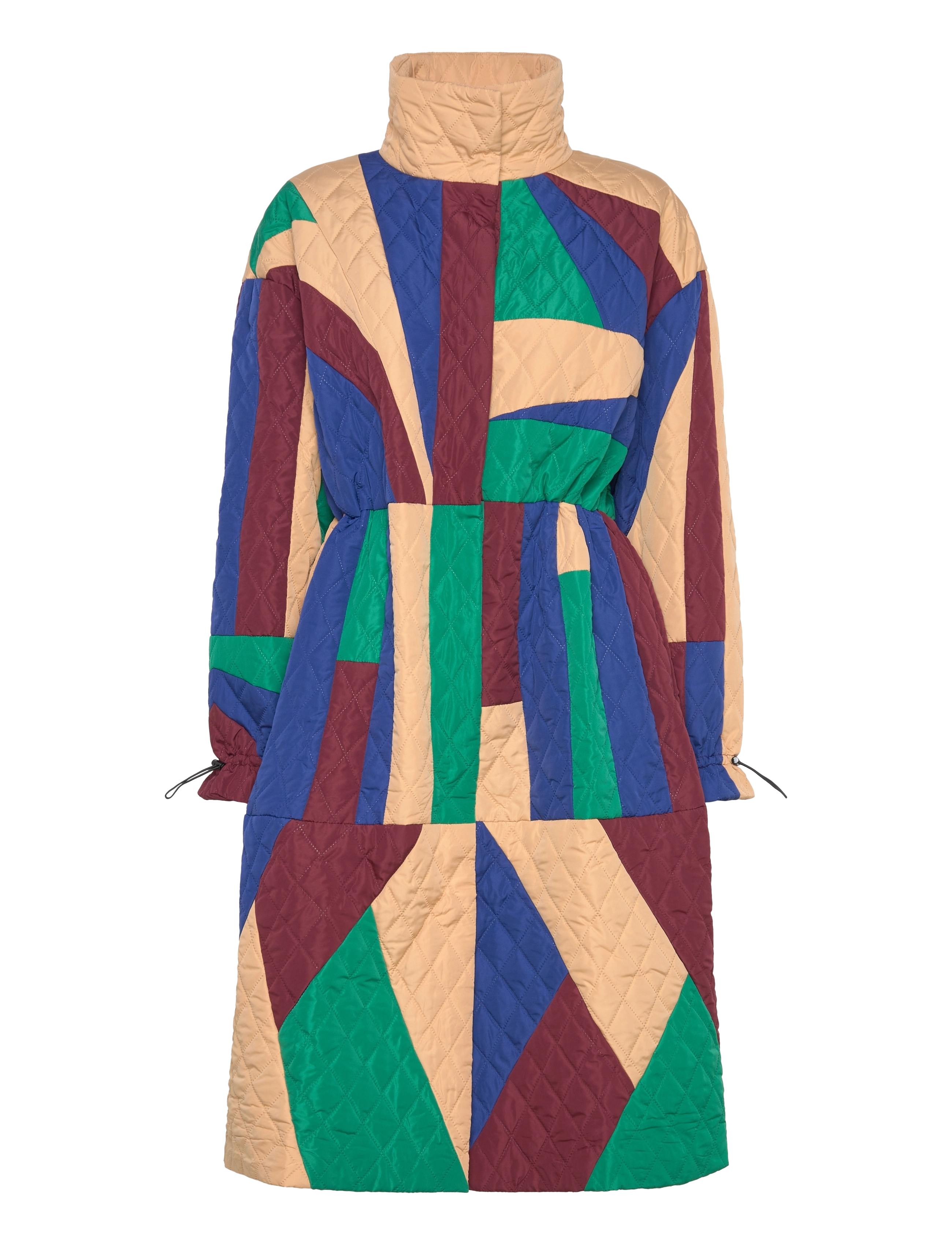 Stella Nova - Patchwork coat - multicolour - 2