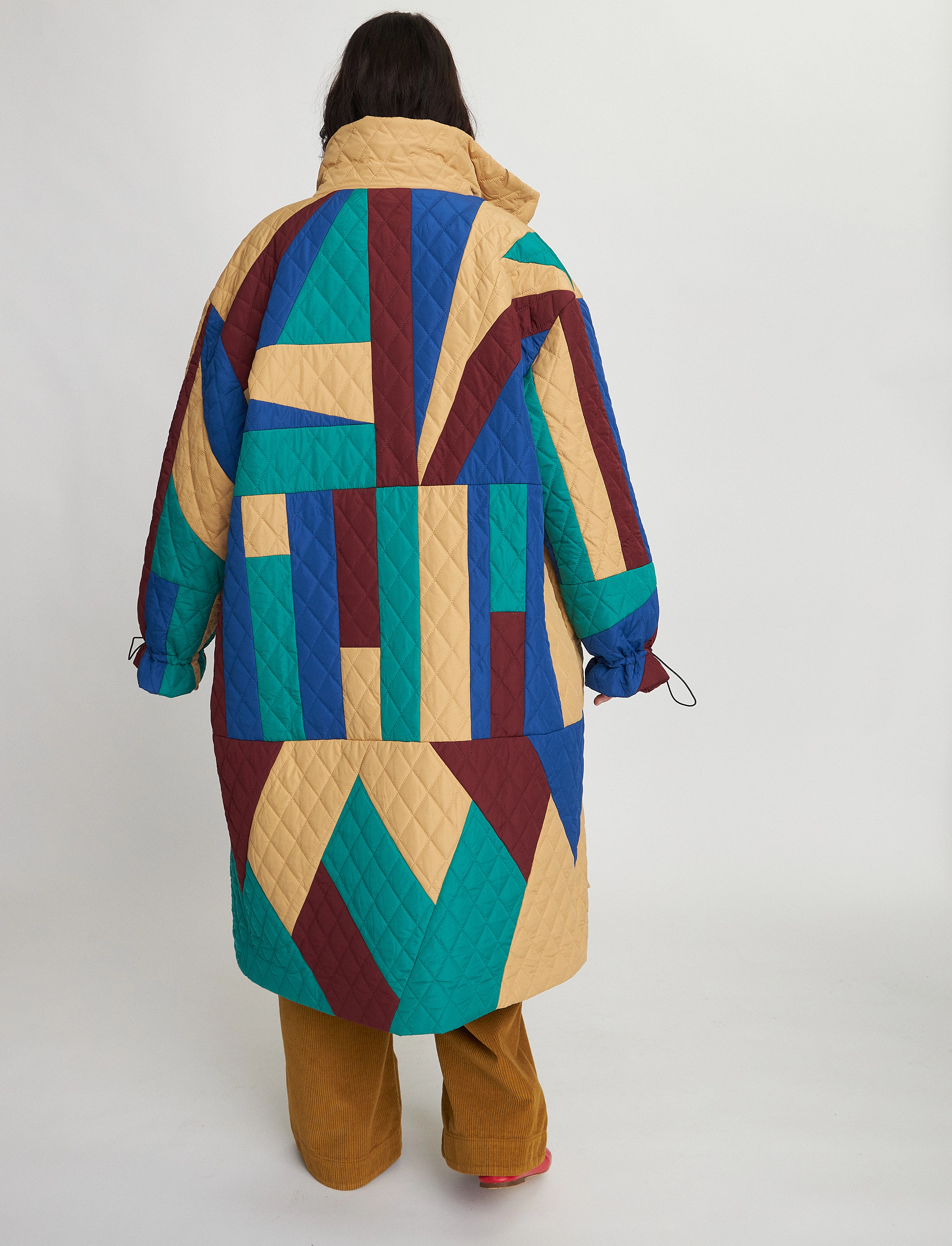 Stella Nova - Patchwork coat - multicolour - 4
