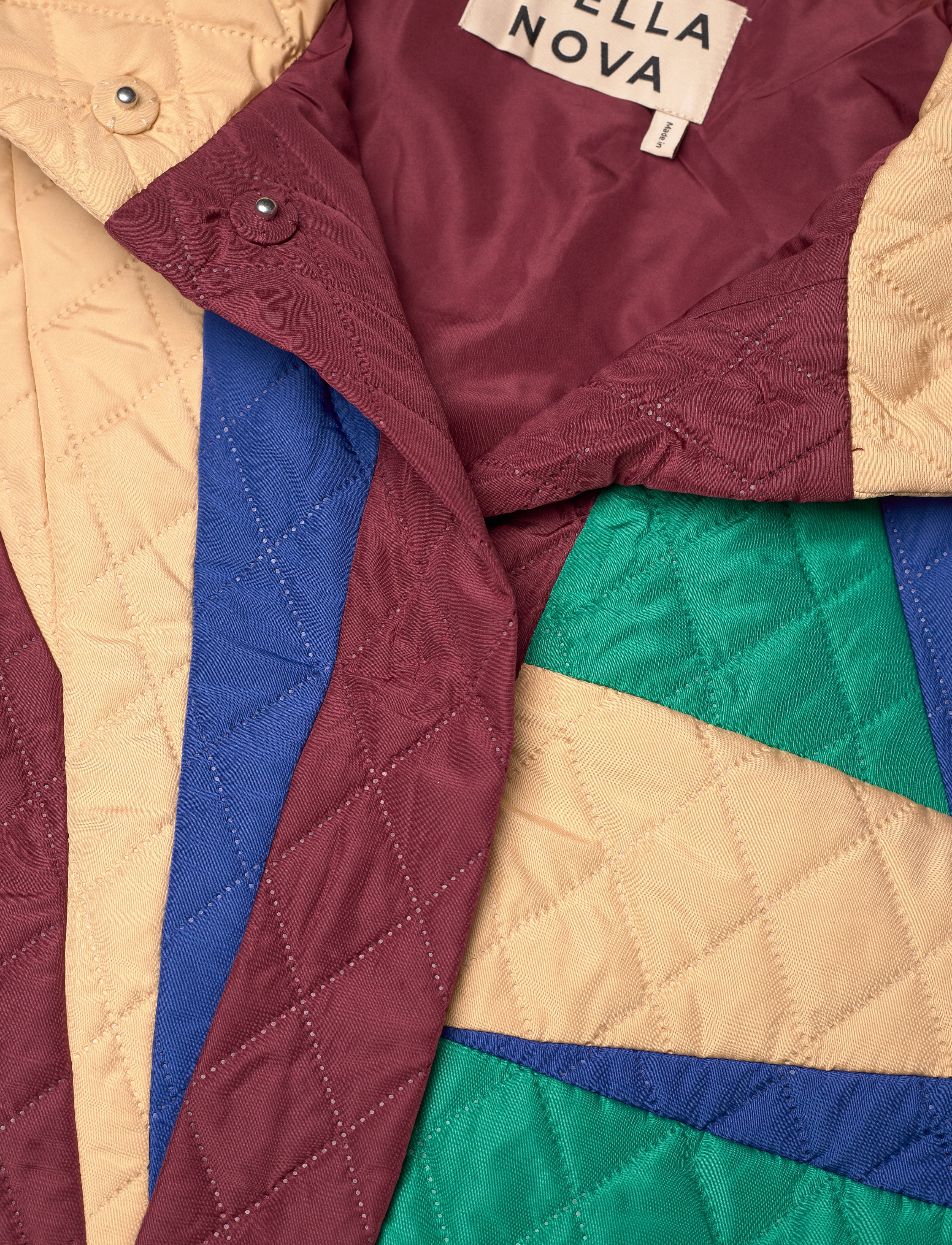 Stella Nova - Patchwork coat - multicolour - 5
