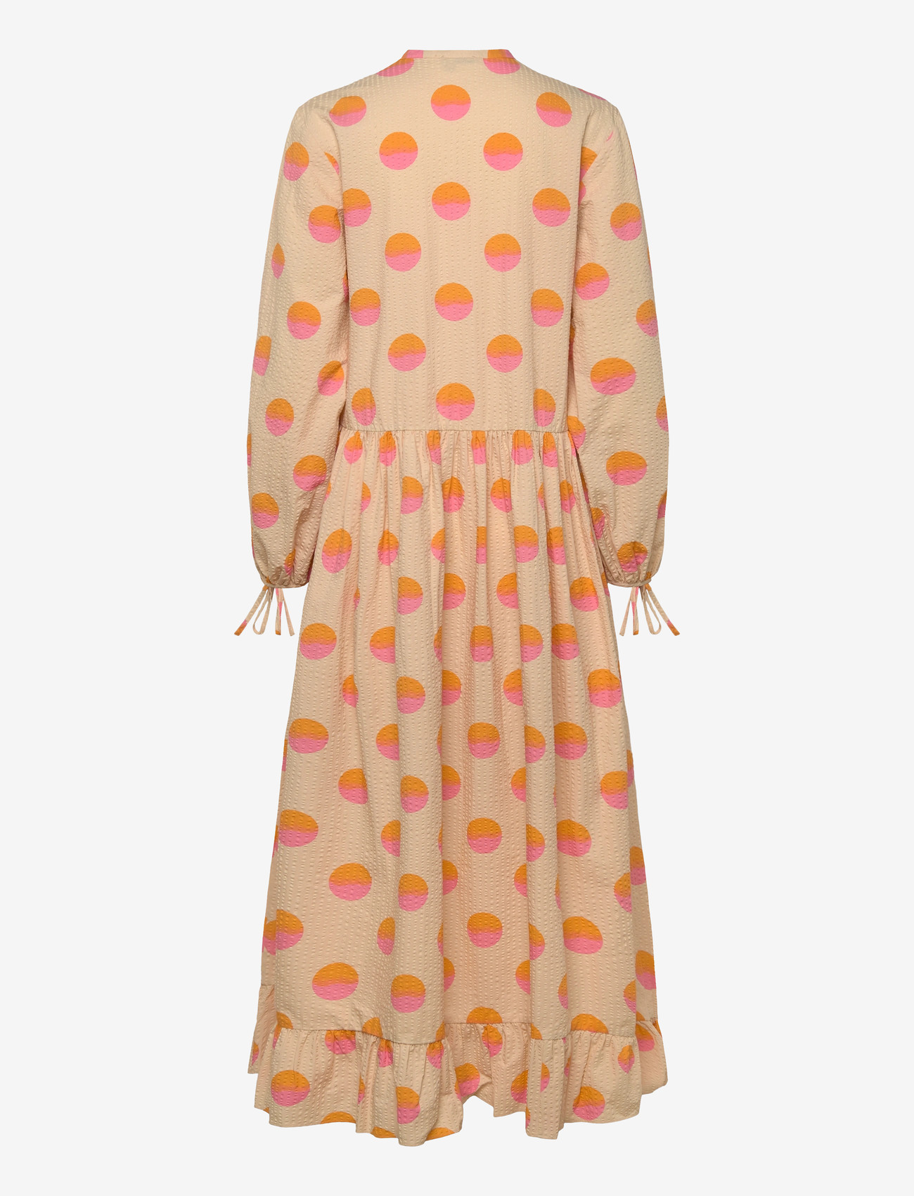 Stella Nova - Big Dot Maxi Dress - abendkleider - creme/red dots - 1