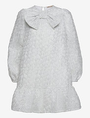 Stella Nova - Abeline - festkläder till outletpriser - silver lurex - 0