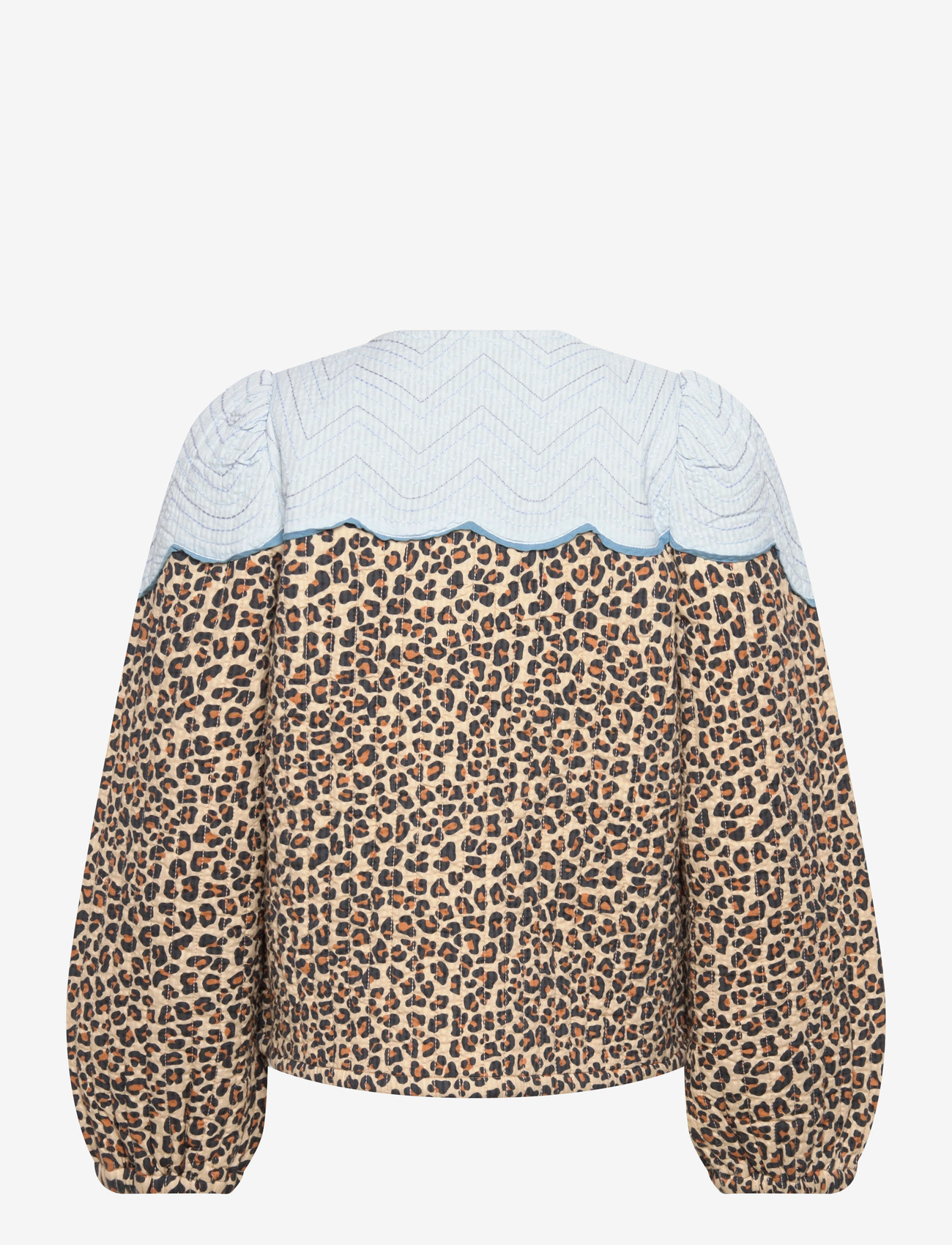 Stella Nova - Leopard Jacket with Clouds - vårjackor - leopard - 1