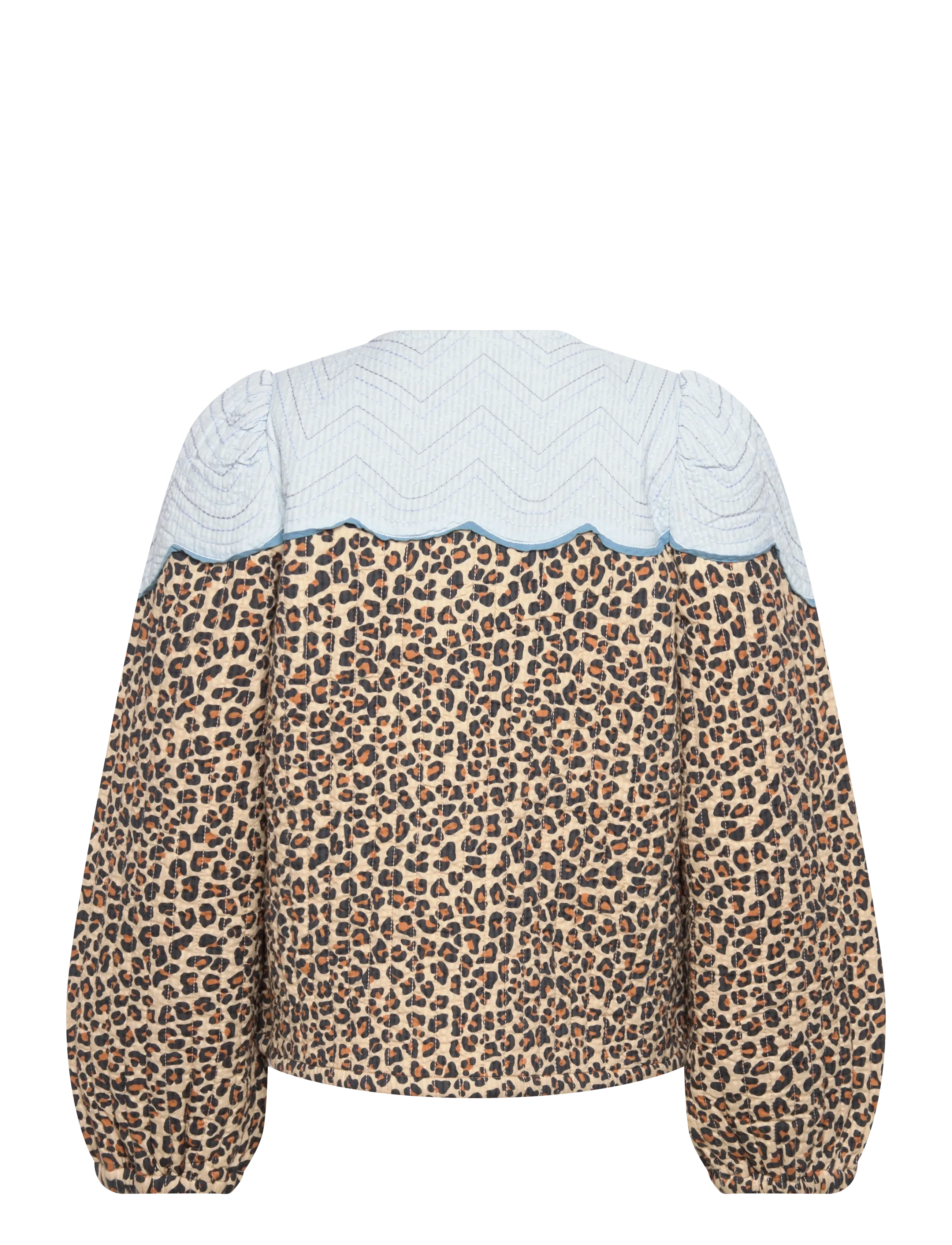 Stella Nova - Leopard Jacket with Clouds - frühlingsjacken - leopard - 1