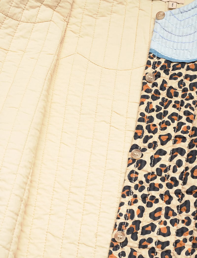Stella Nova - Leopard Jacket with Clouds - quiltede jakker - leopard - 3