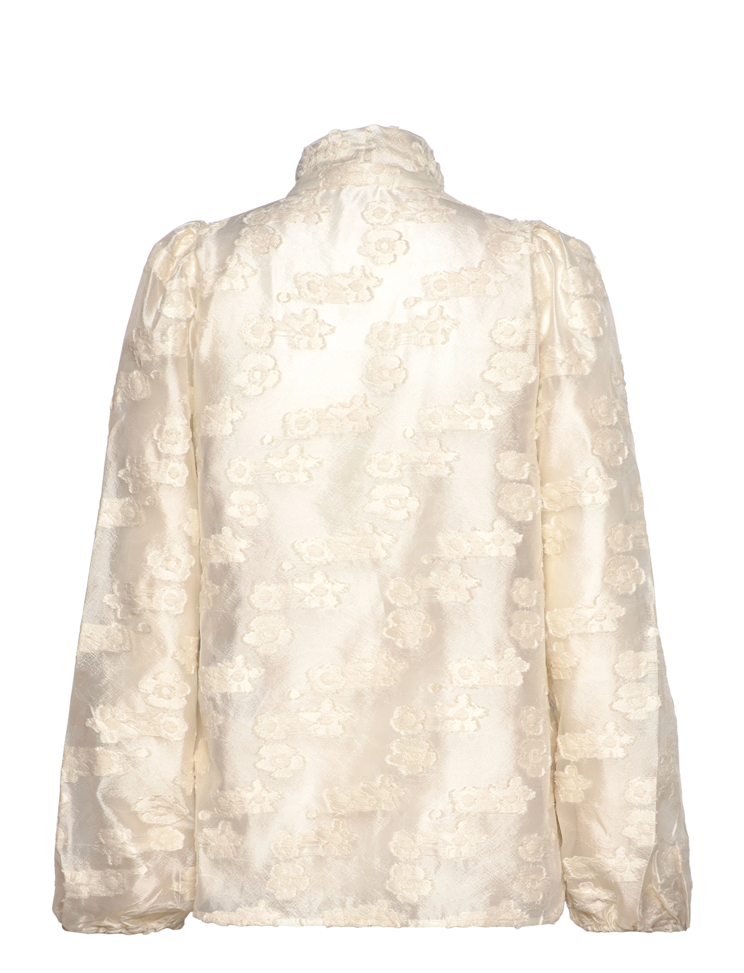 Stella Nova - Blouse with tie band at neck - creme brÛlÉe - 1