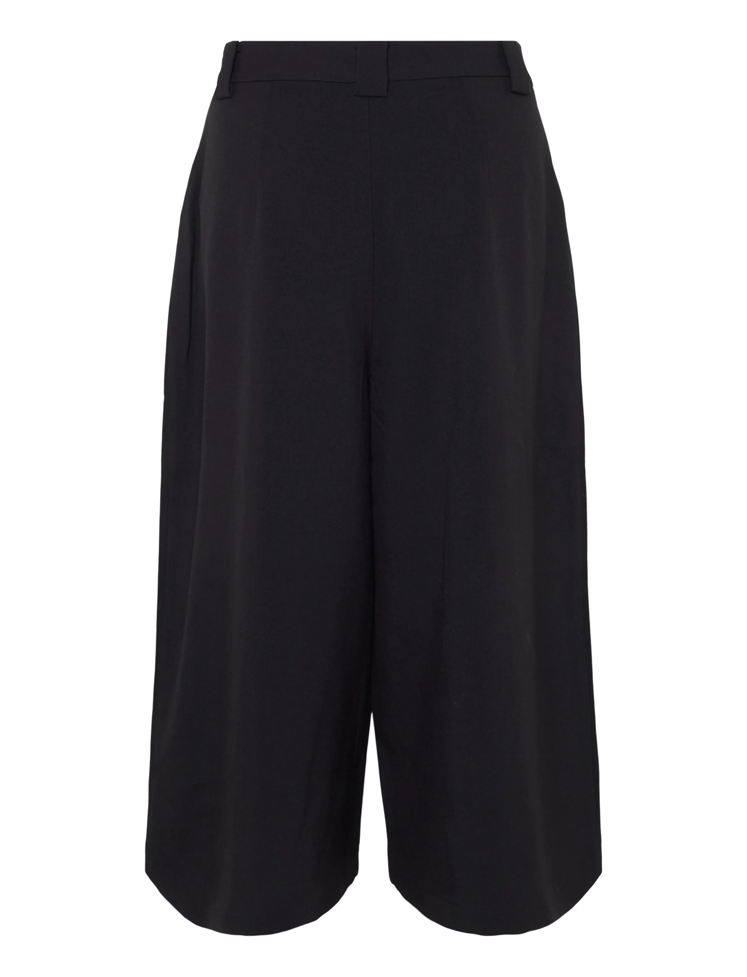 Stella Nova - Cropped Mid-Waist Pant - culottes - black - 2