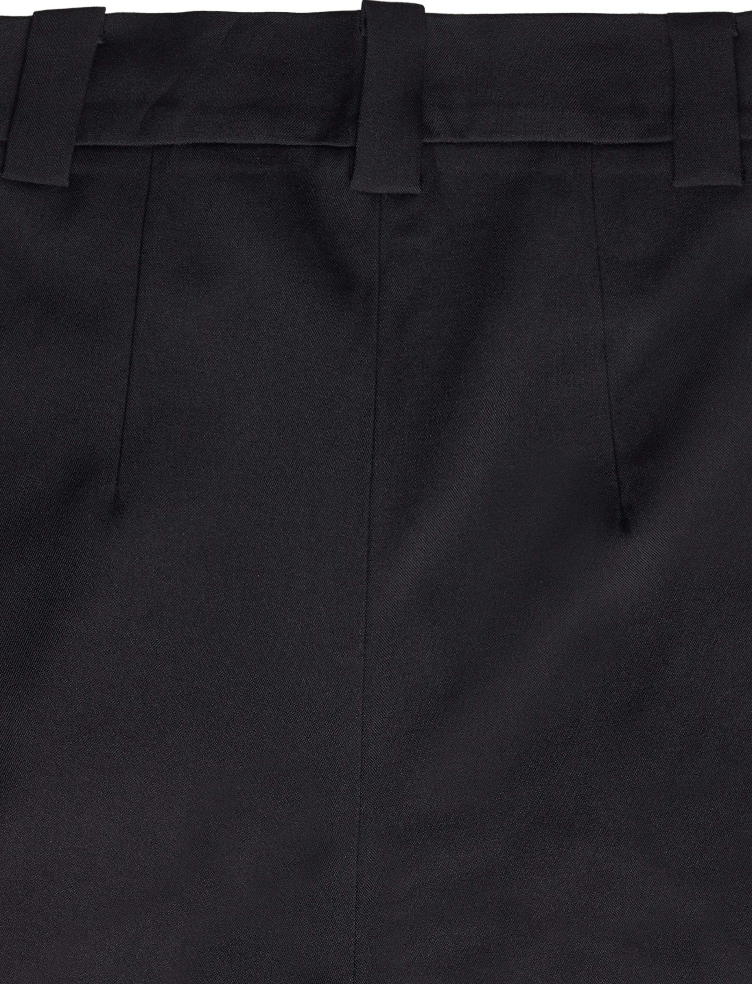 Stella Nova - Cropped Mid-Waist Pant - culottes - black - 4