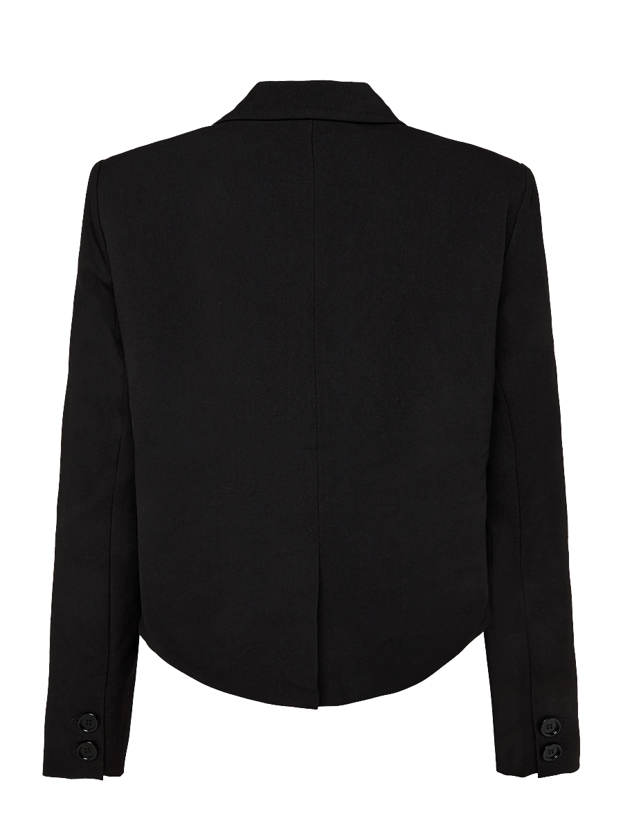 Stella Nova - Tuxedo Blazer - korta kavajer - black - 2