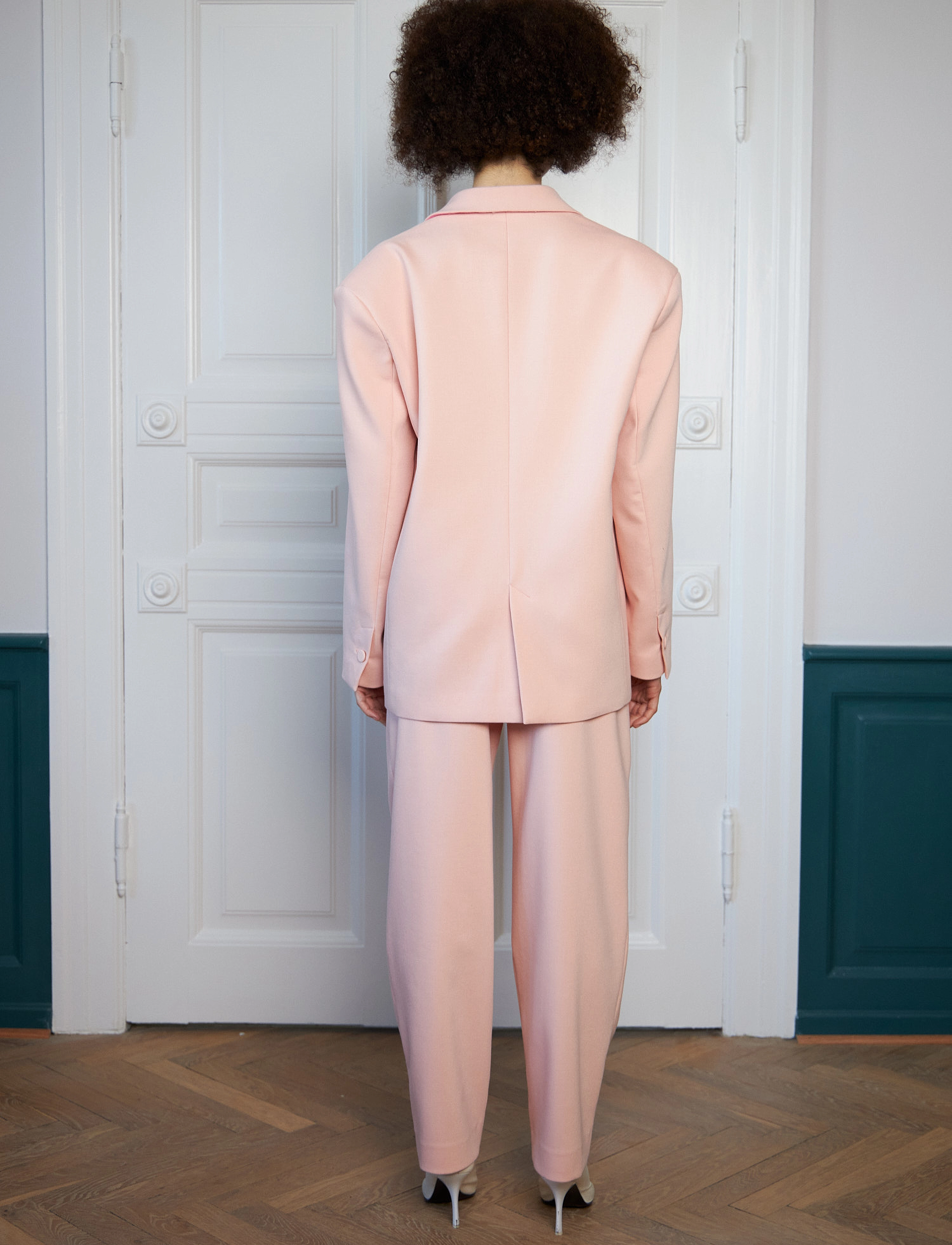Stella Nova - Oversized blazer - pale pink - 3