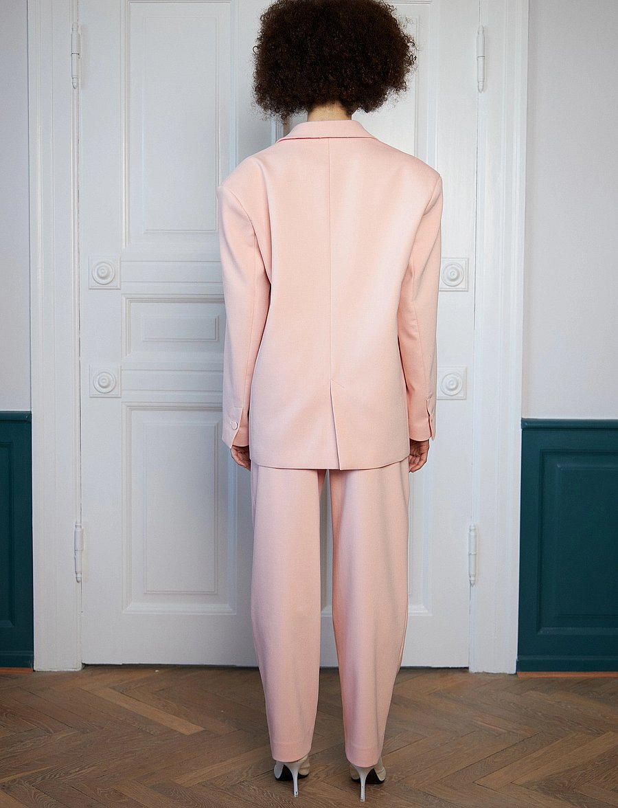 Stella Nova - Oversized blazer - pale pink - 3