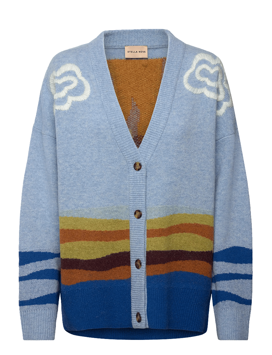 Stella Nova - Elements Cardigan - koftor - multicolour - 0