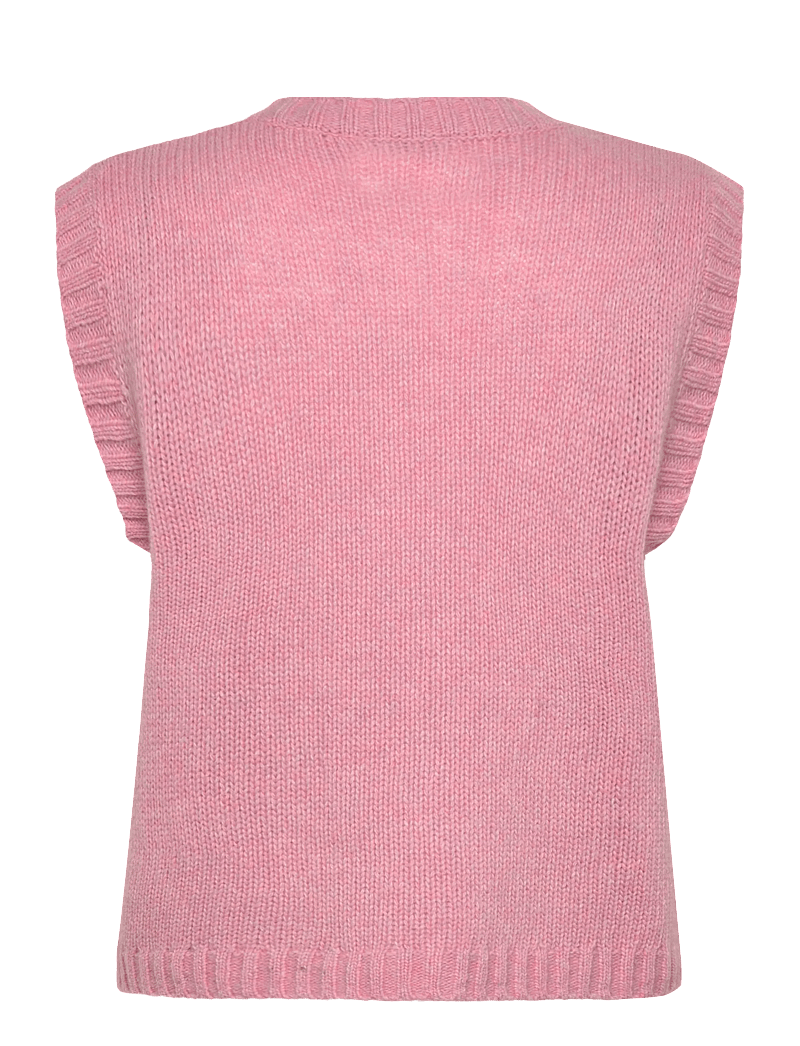 Stella Nova - Anchor vest - stickade västar - 517 lilac - 2