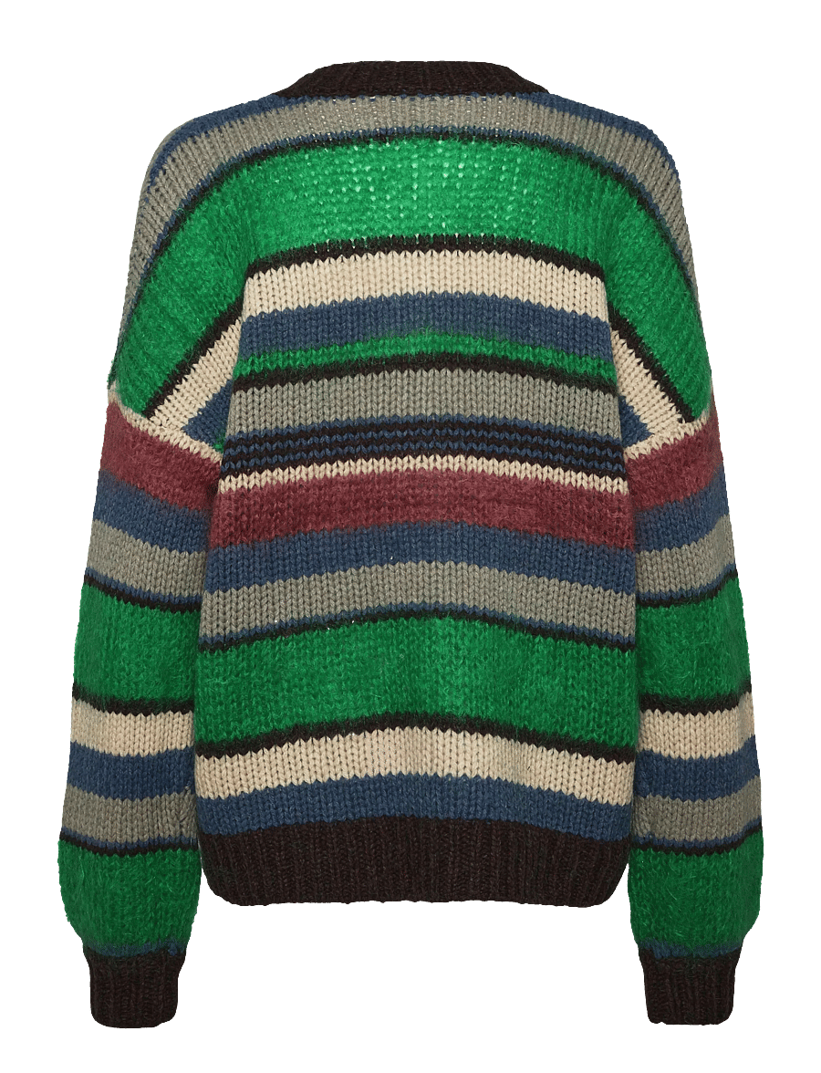 Stella Nova - Multi Striped Cardigan - cardigans - multicolour - 2