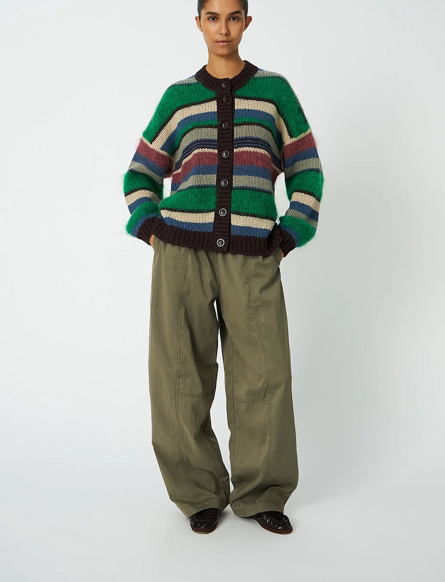 Stella Nova - Multi Striped Cardigan - cardigans - multicolour - 0
