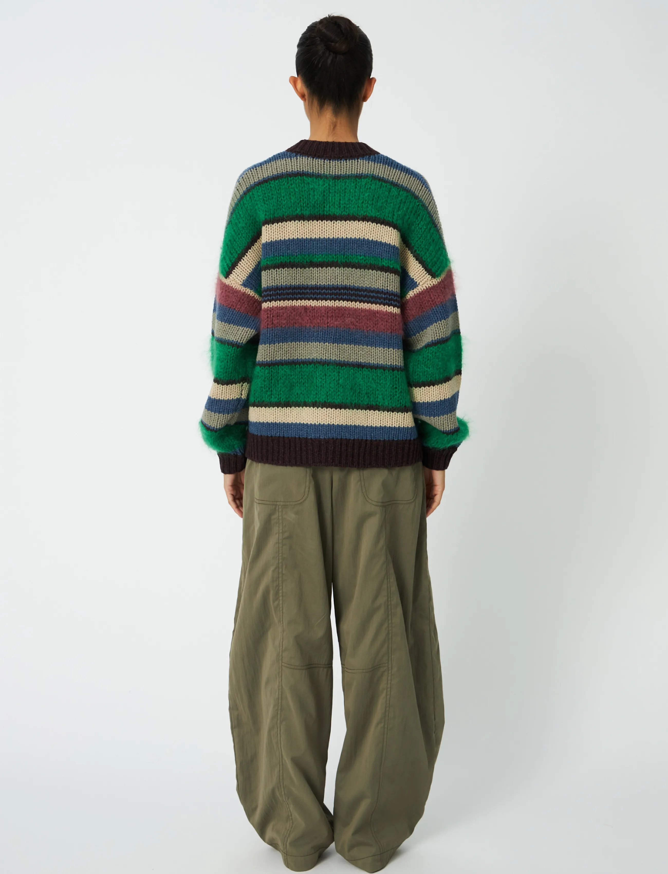 Stella Nova - Multi Striped Cardigan - cardigans - multicolour - 3
