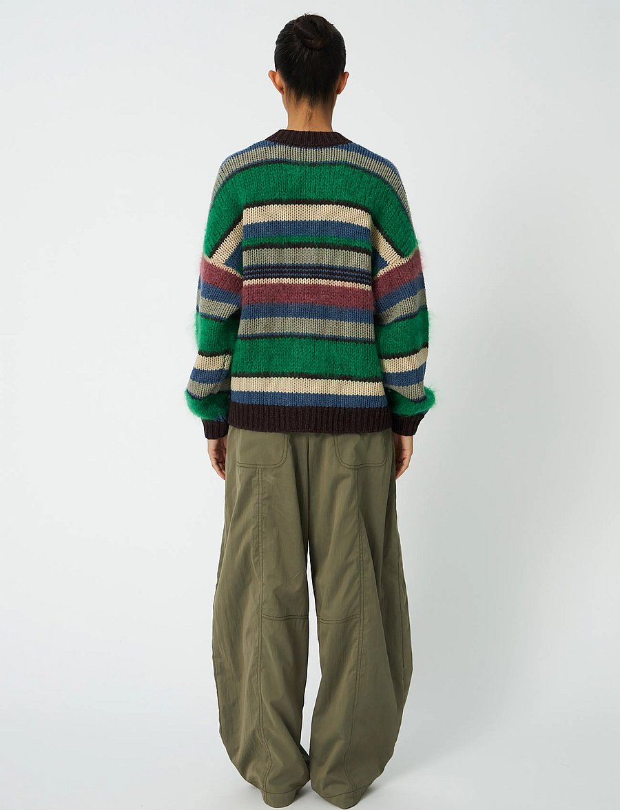 Stella Nova - Multi Striped Cardigan - cardigans - multicolour - 3