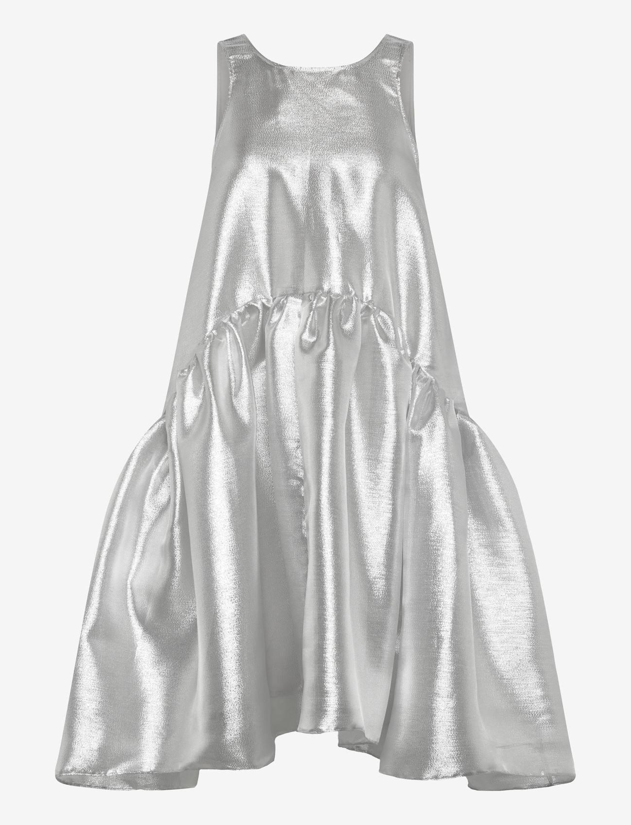 Stella Nova - Silver Midi Dress - peokleidid - 914 pearl silver - 1