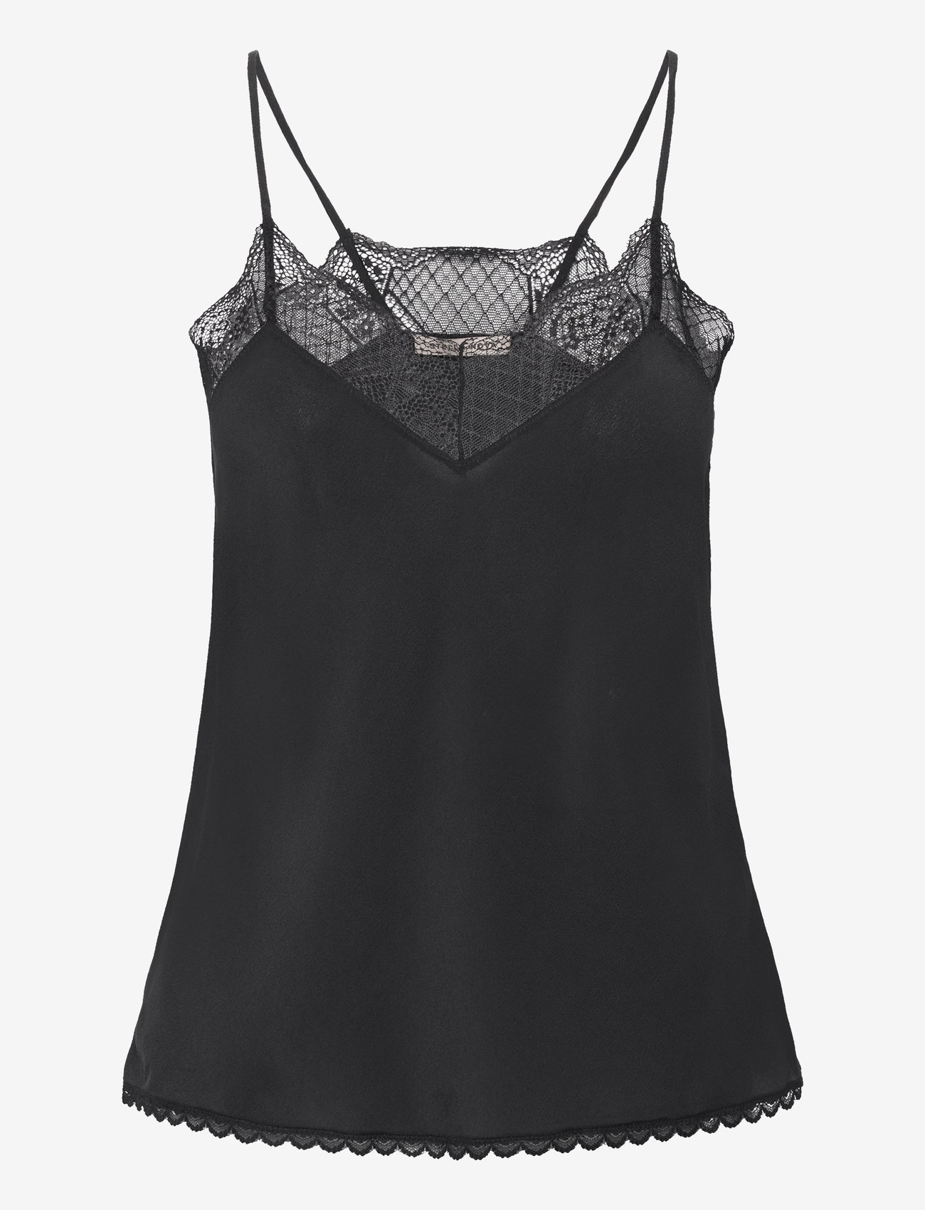 Stella Nova - Silk slip top - black - 0