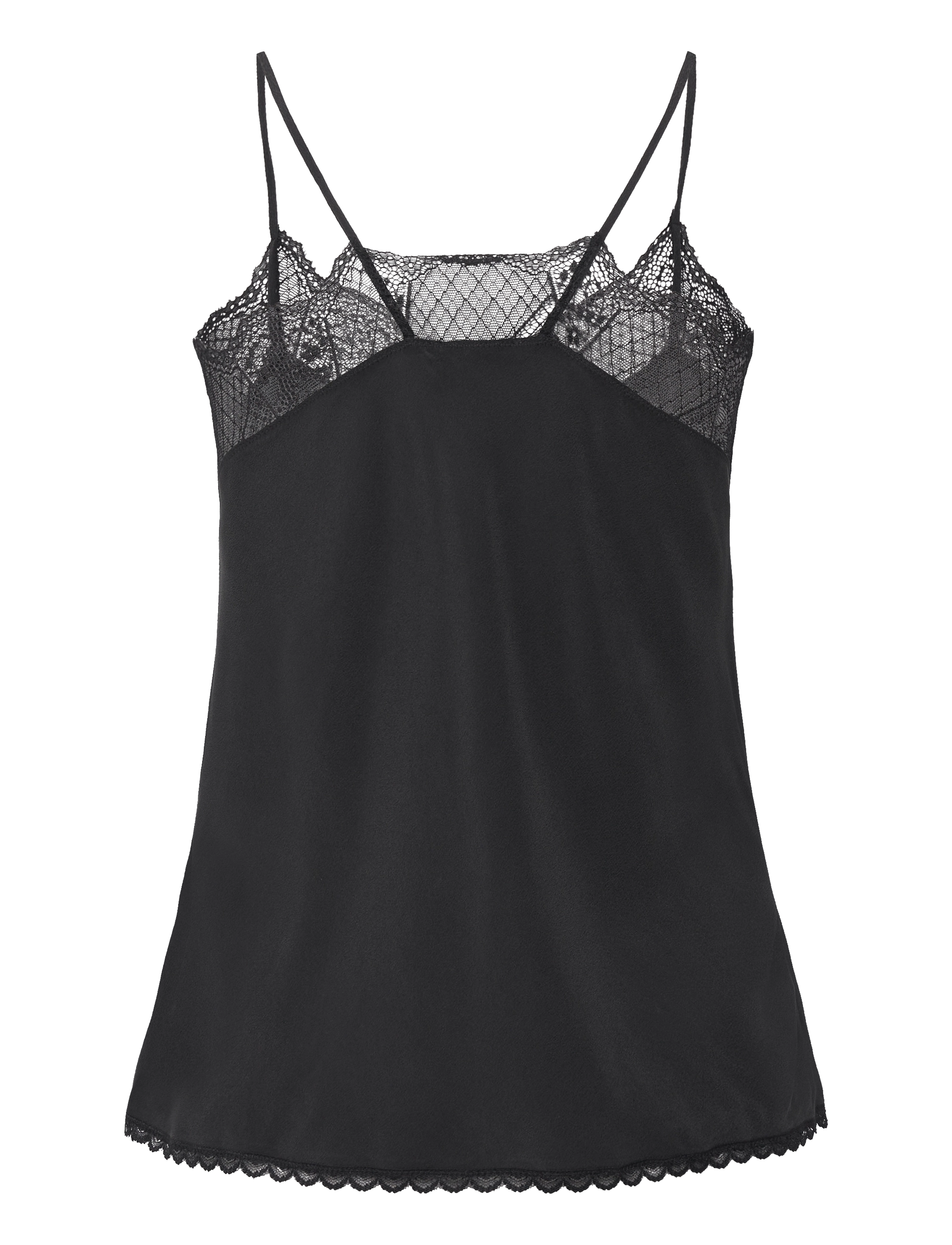 Stella Nova - Silk slip top - black - 1