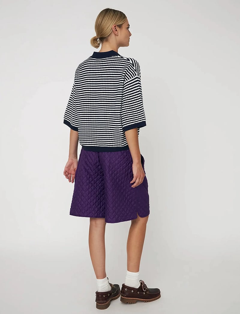 Stella Nova - Polo Knit - pikéer - 409 navy /creme - 3