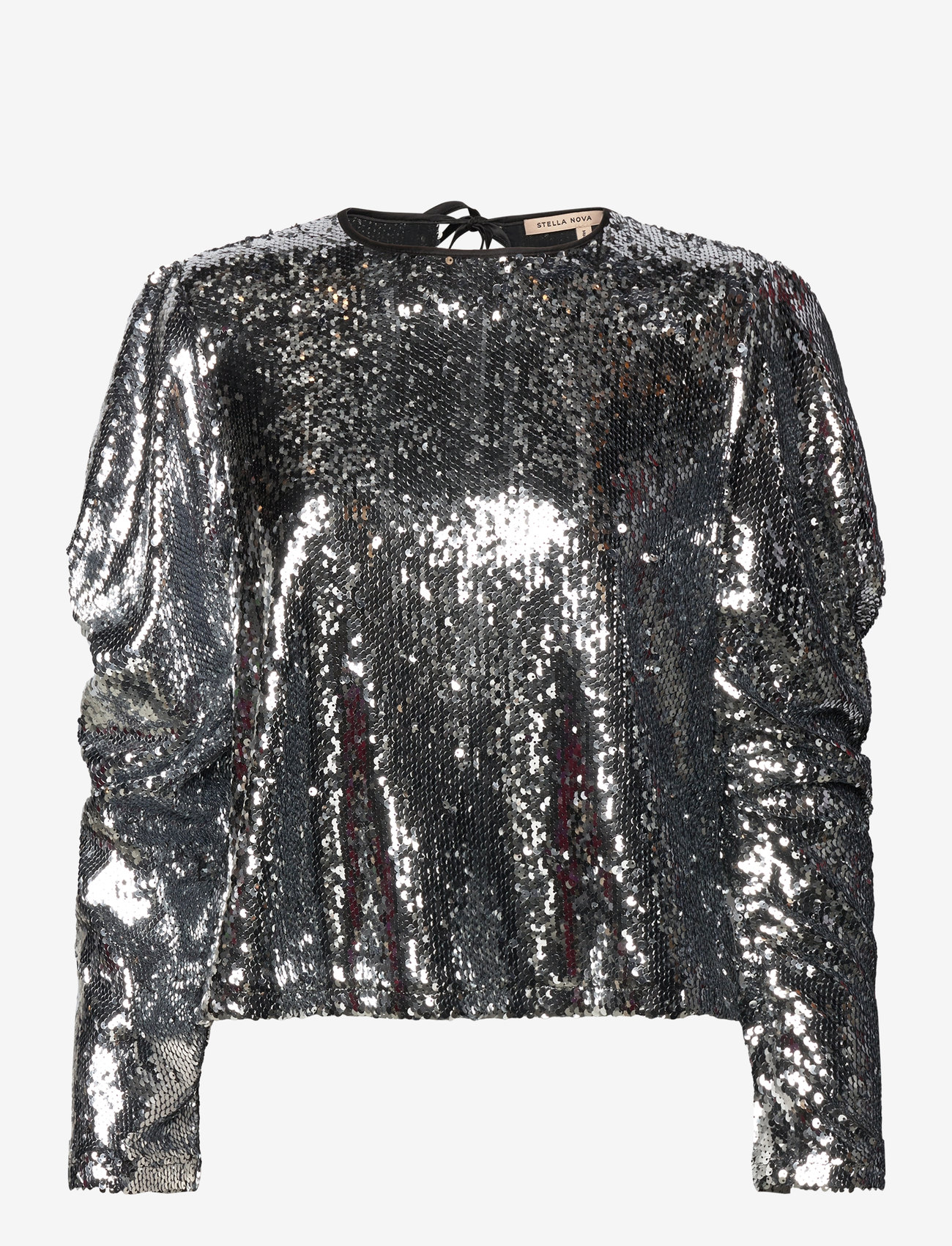 Stella Nova - Sequins blouse - long-sleeved blouses - sparkeling star - 0