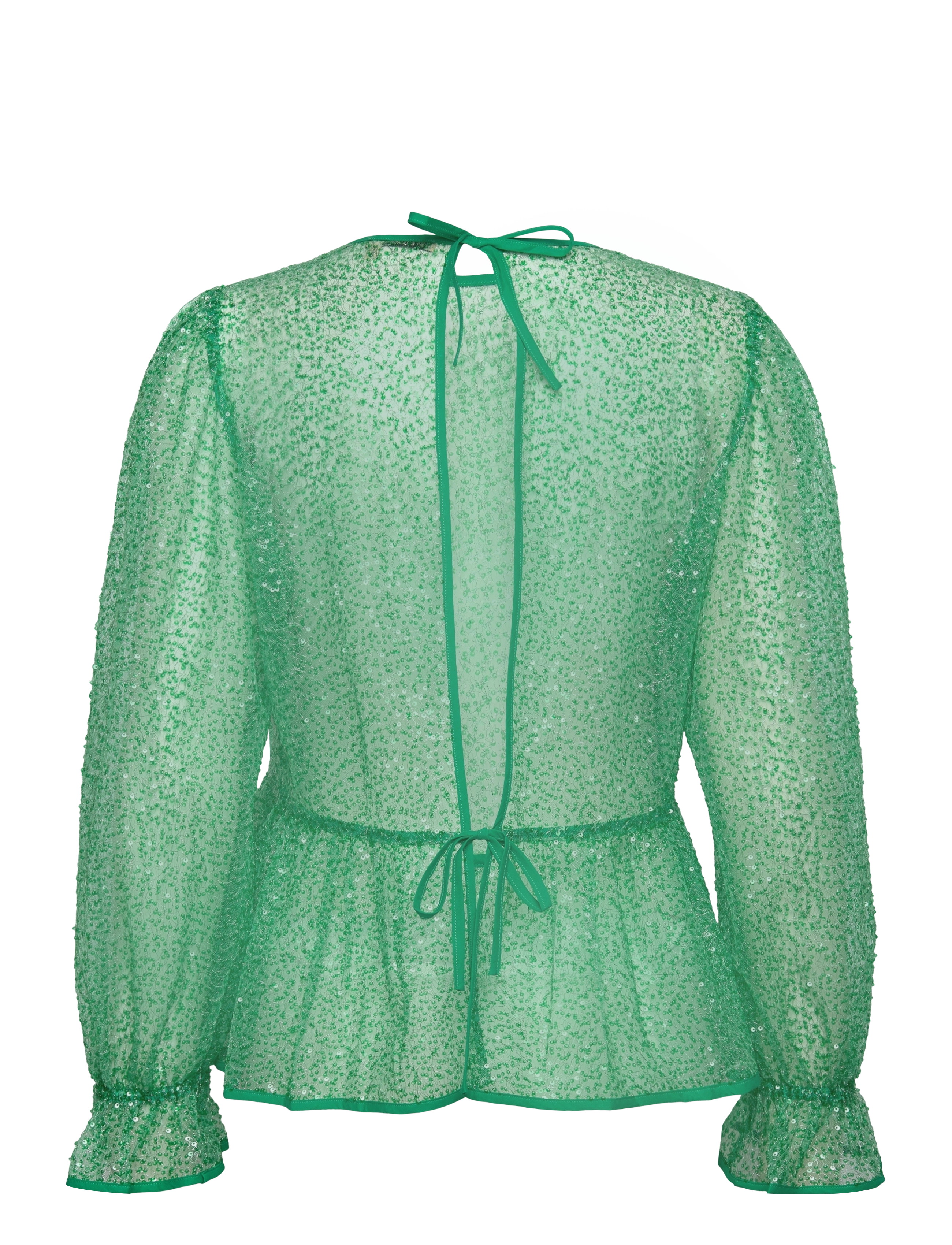 Stella Nova - Sequins blouse - bright mint - 2