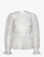 Stella Nova - Sequins blouse - long-sleeved blouses - mother of pearl - 0