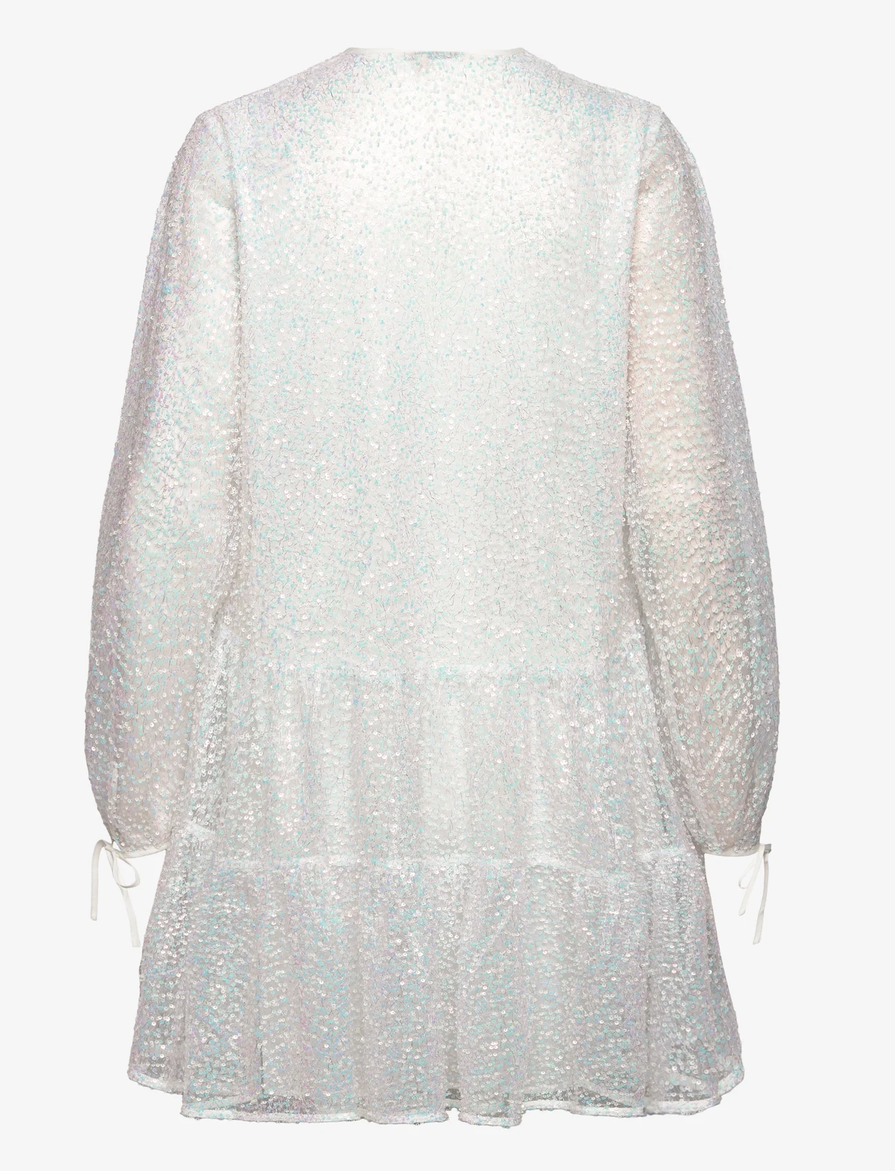 Stella Nova - Sequins mini dress - summer dresses - mother of pearl - 1