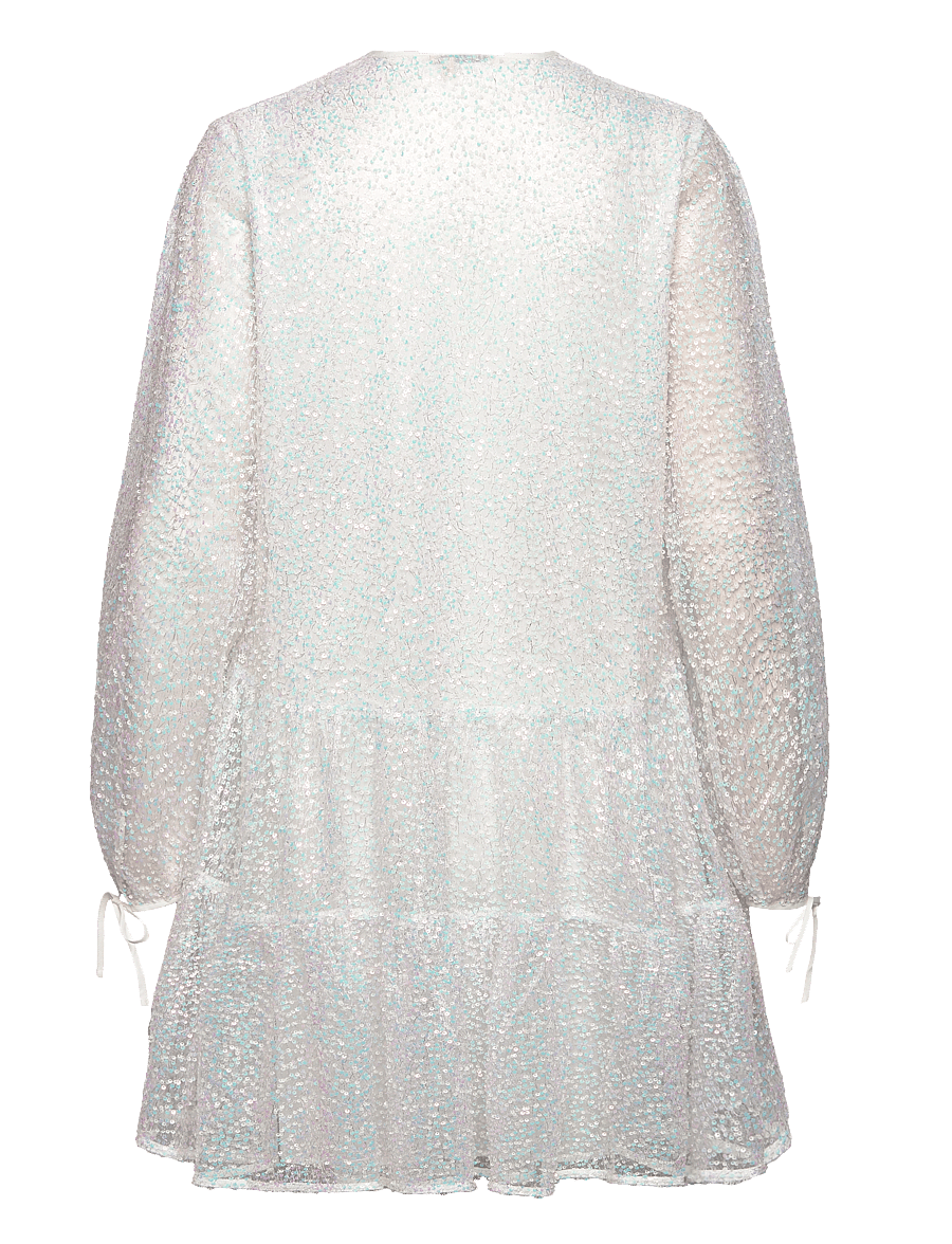 Stella Nova - Sequins mini dress - konfirmation - mother of pearl - 2