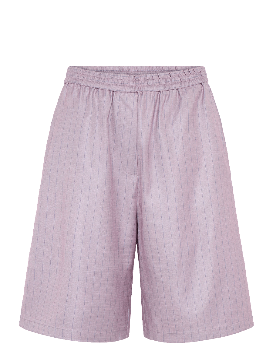 Stella Nova - Striped Suiting Shorts - light purple - 0