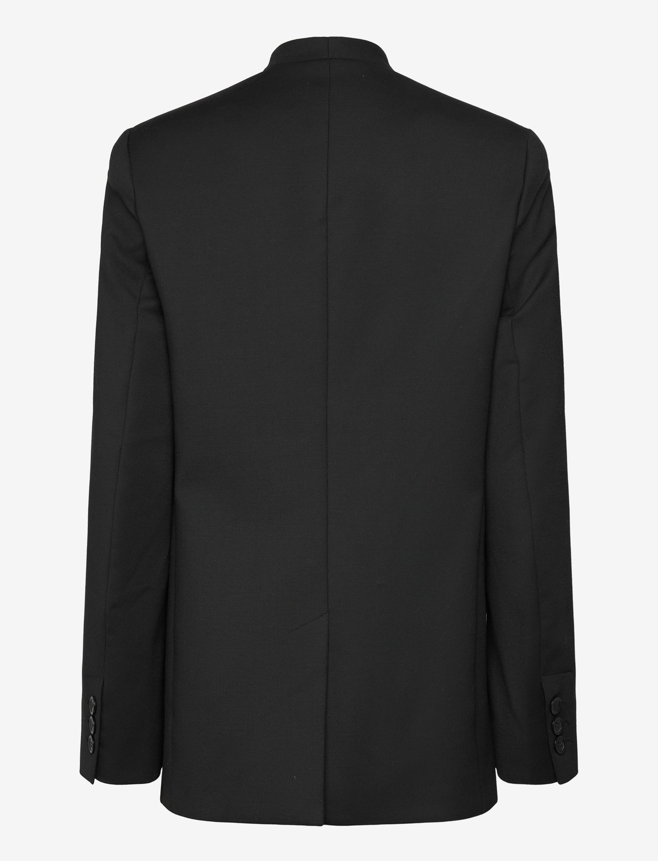Stella Nova - Blazer with inserted satin lapel - zweireihige blazer - black - 1