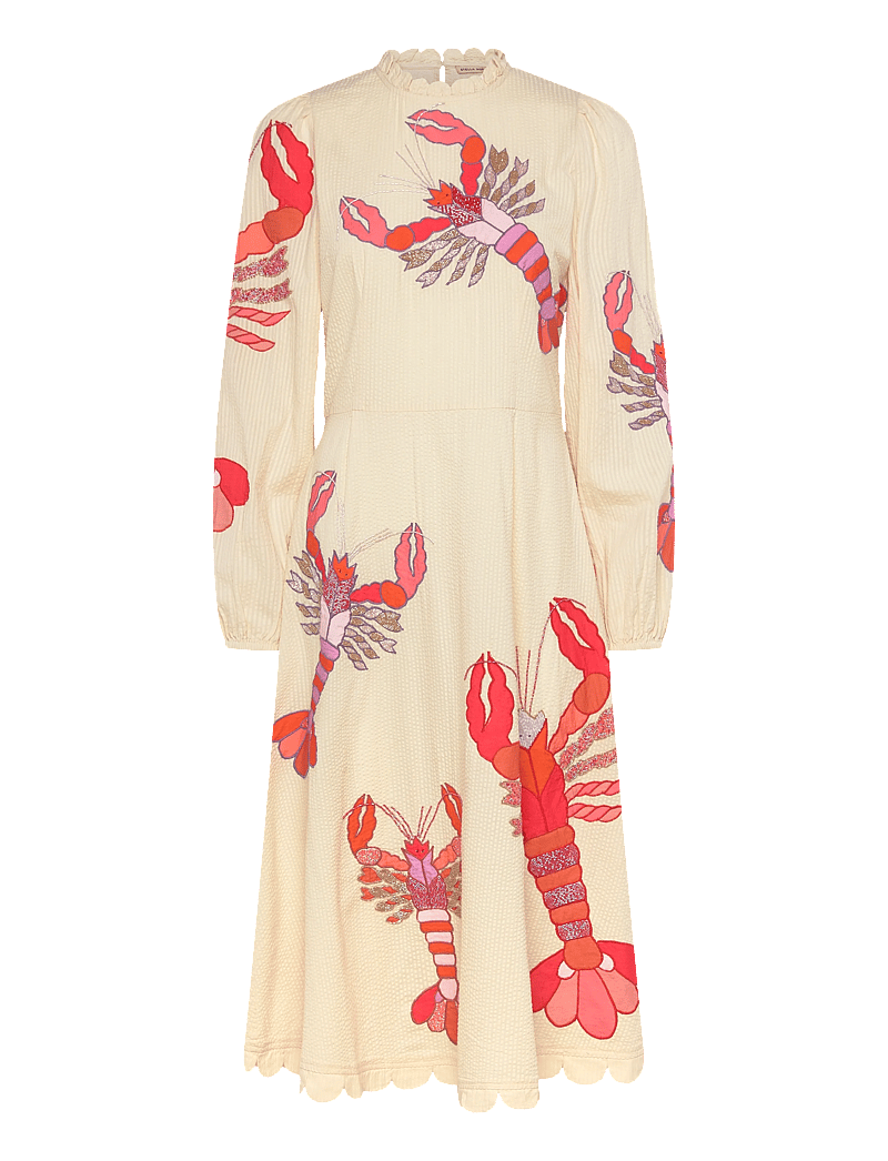 Stella Nova - Embroidered Maxi Dress - maxi dresses - 530 multicolour - 1