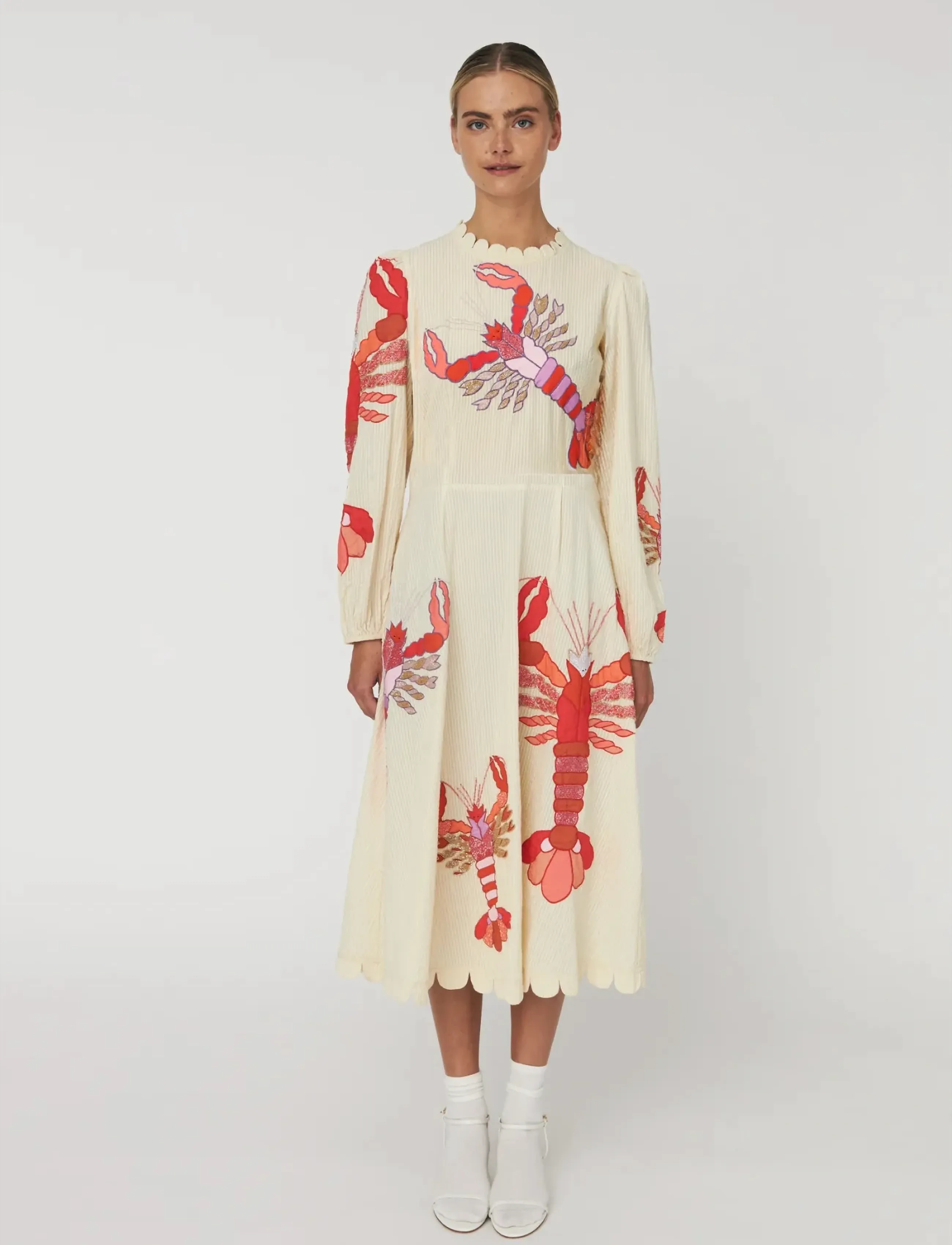 Stella Nova Embroidered Maxi Dress -  - undefined / undefined