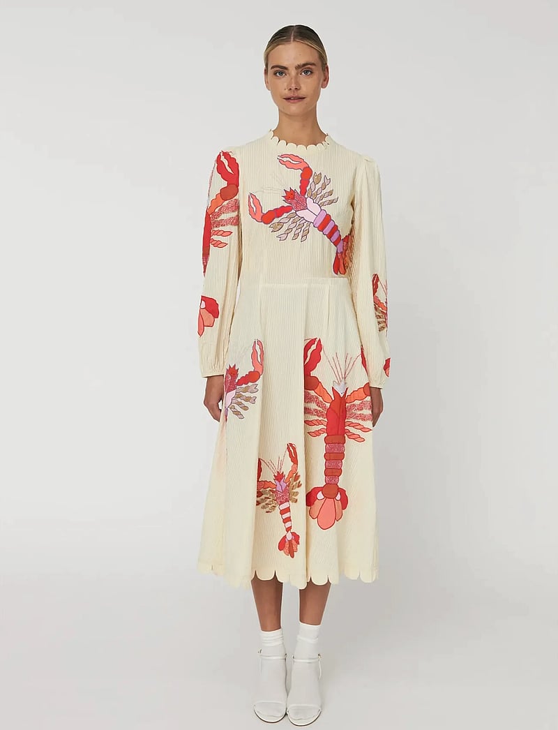 Stella Nova - Embroidered Maxi Dress - maxi dresses - 530 multicolour - 0