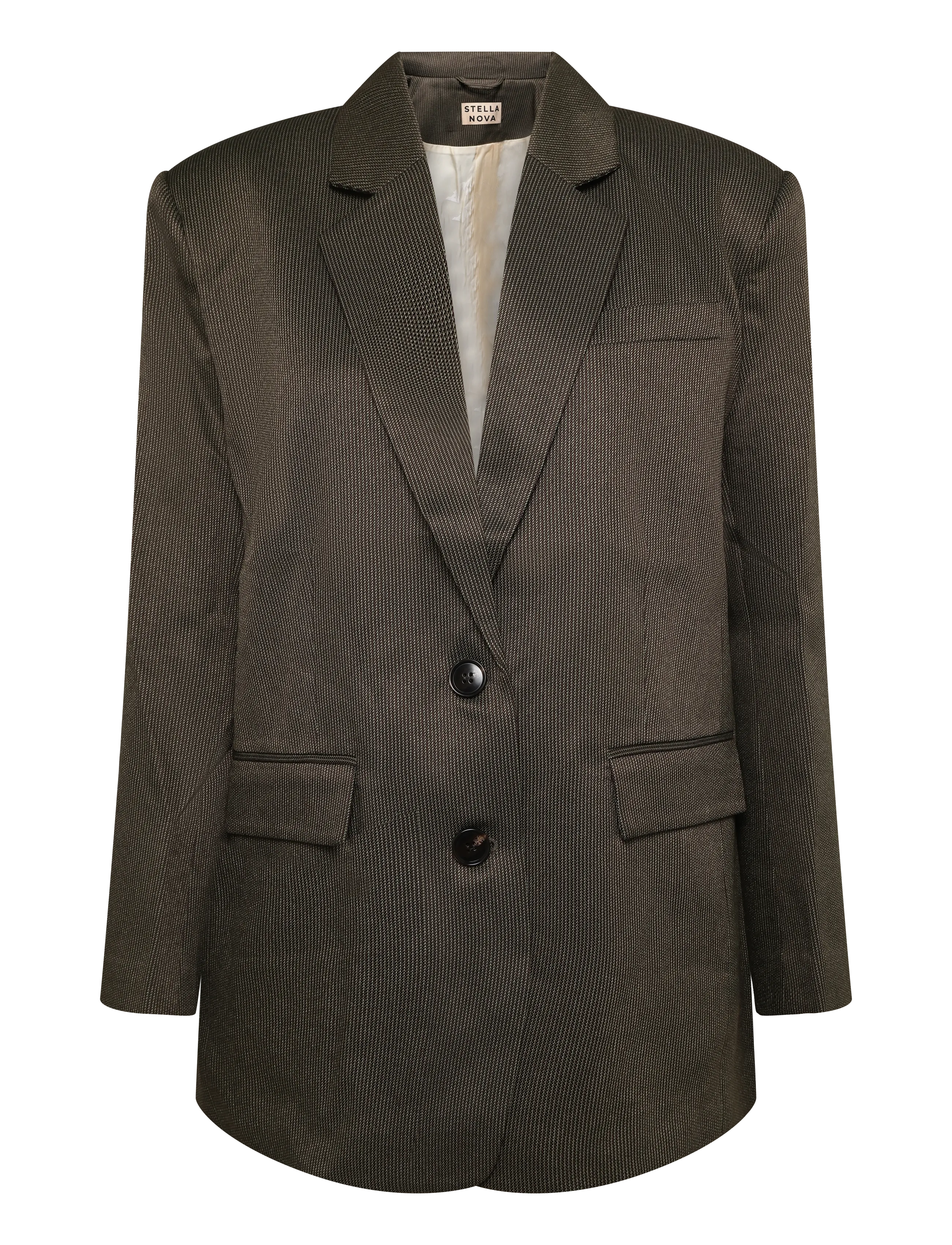 Stella Nova Oversized Blazer - Oversize kavajer - ARMY / khaki/green