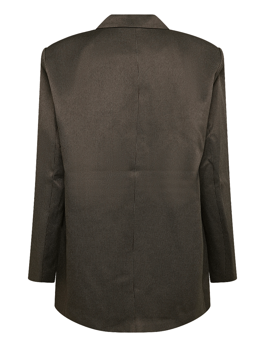 Stella Nova - Oversized Blazer - enkelknäppta kavajer - army - 2