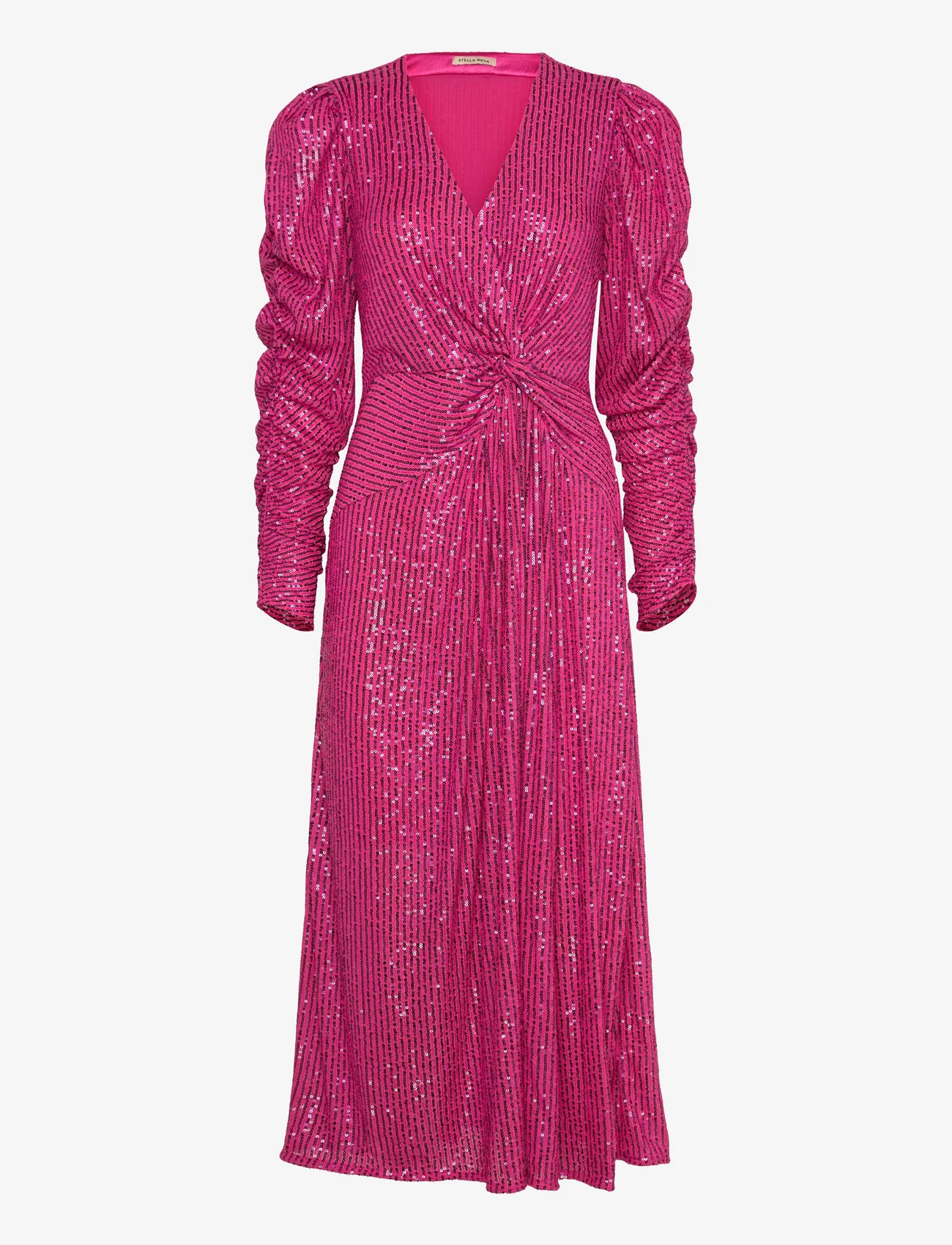 Stella Nova - Midi sequins dress - paljettkjoler - pale pink - 1