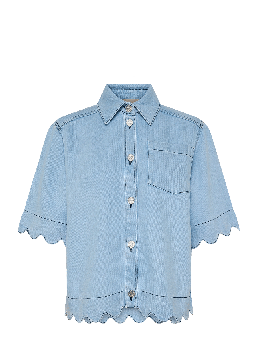 Stella Nova - Soft Denim Shirt - light blue - 0