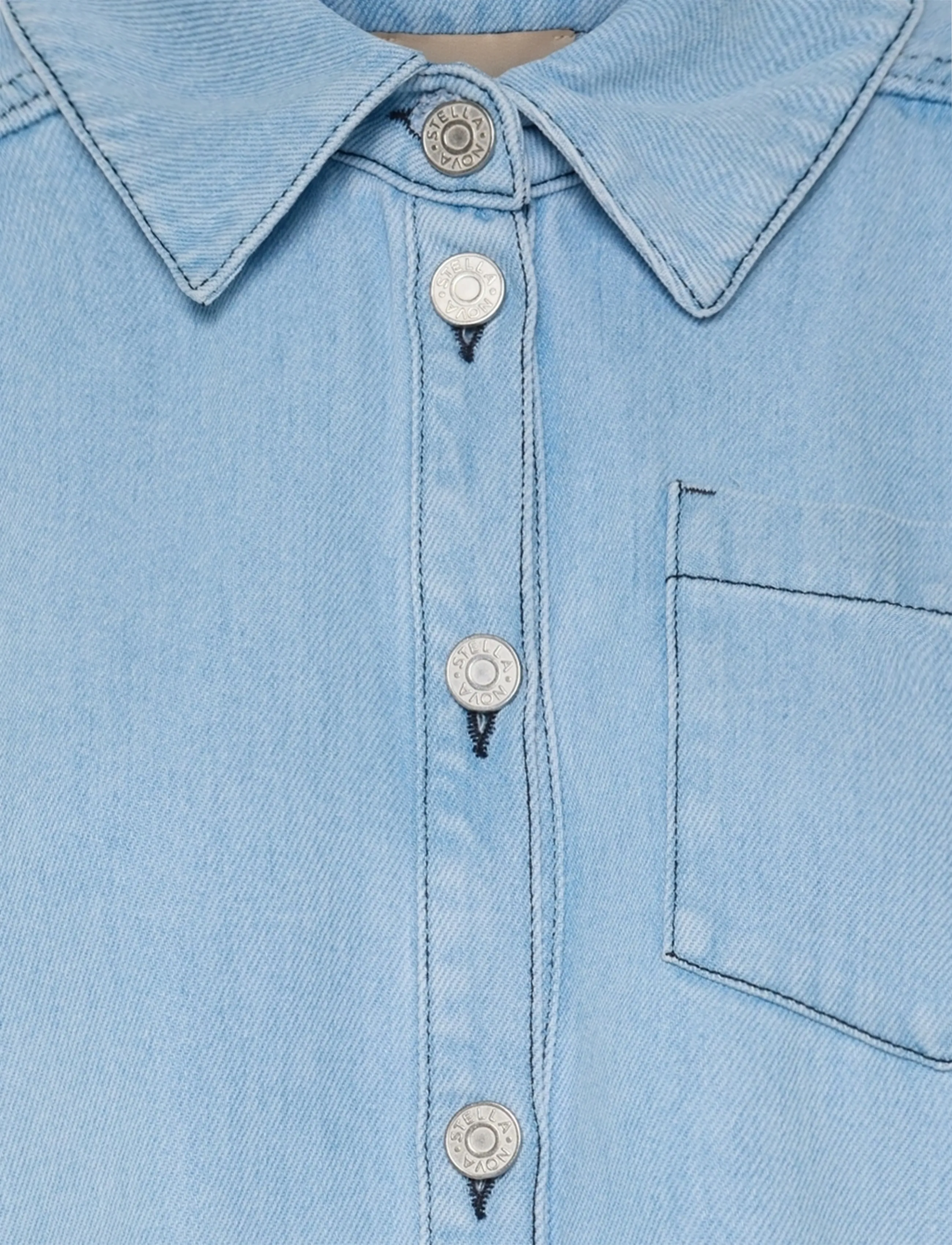 Stella Nova - Soft Denim Shirt - light blue - 2